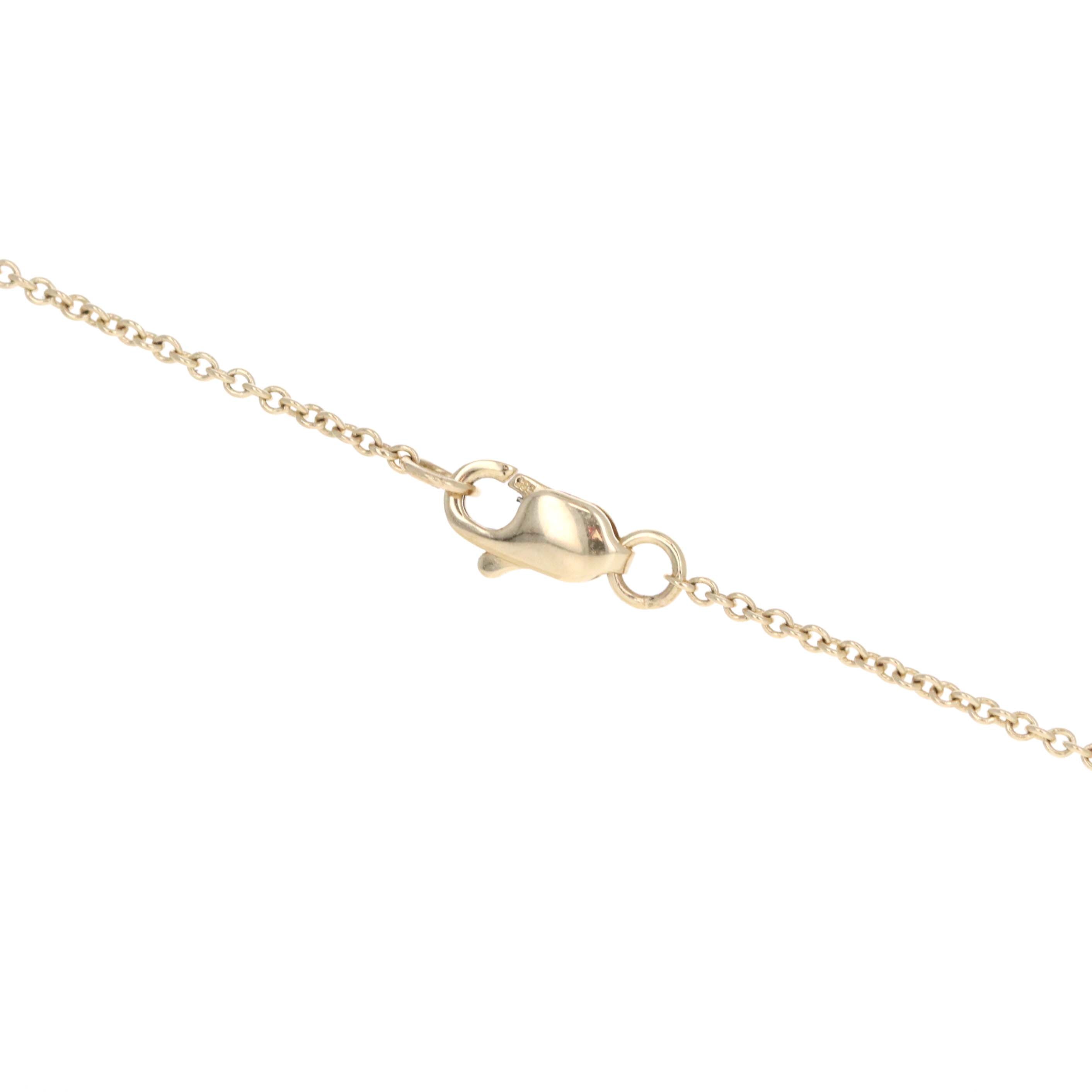 14K Yellow Gold Diamond Tsavorite Snake Pendant Necklace - Replica Handbags