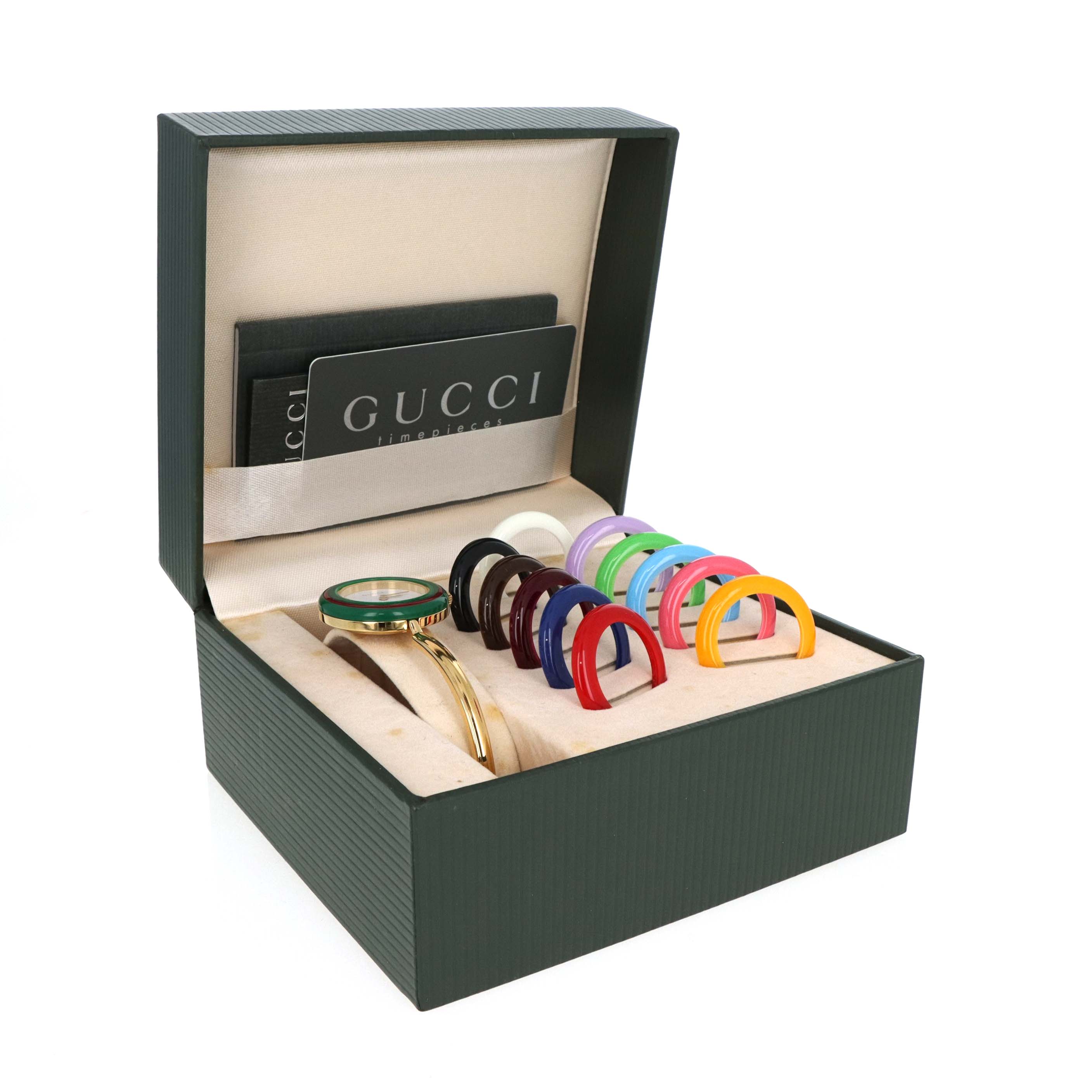 Vintage Gucci Interchangeable Bezel Watch - Replica Handbags