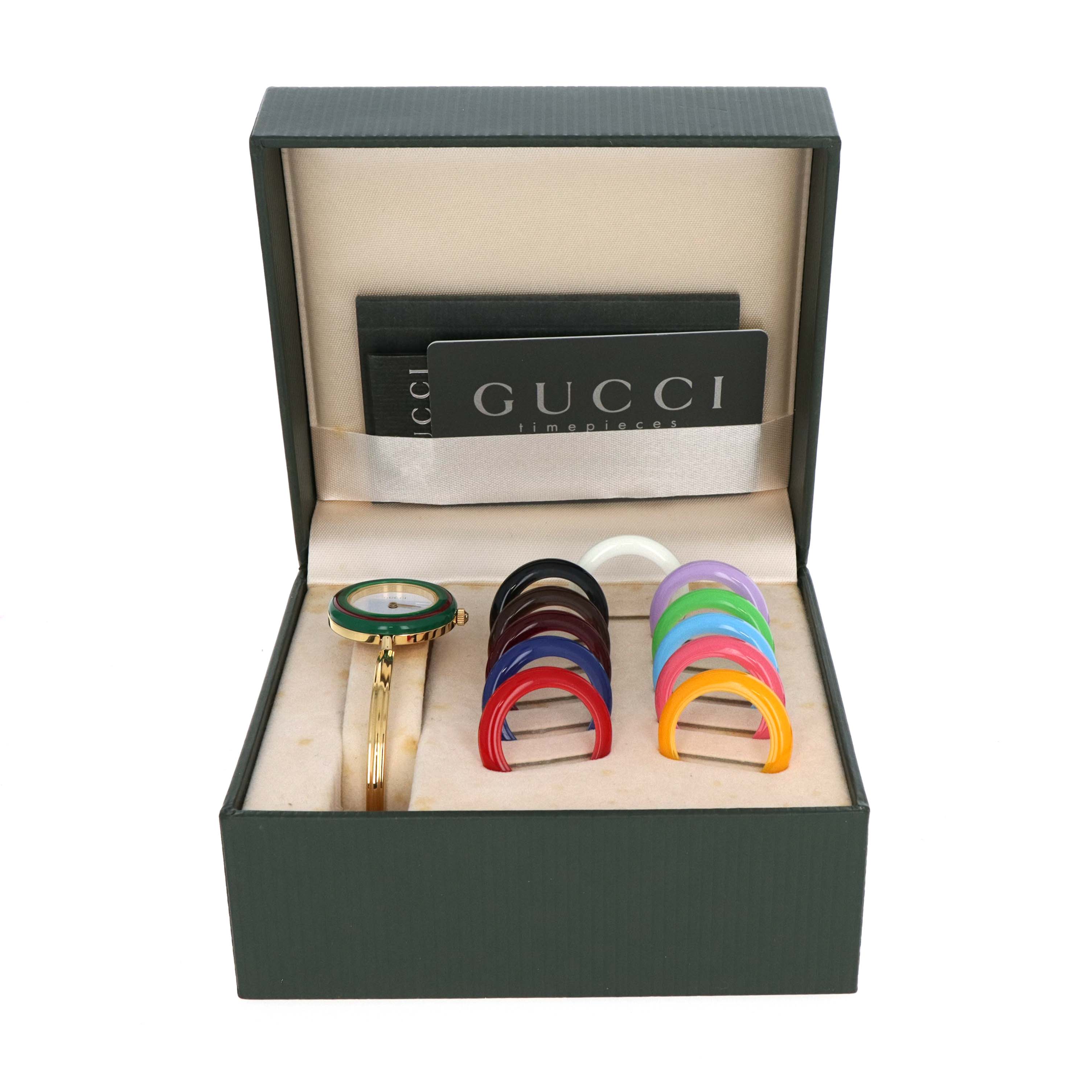 Vintage Gucci Interchangeable Bezel Watch - Replica Handbags