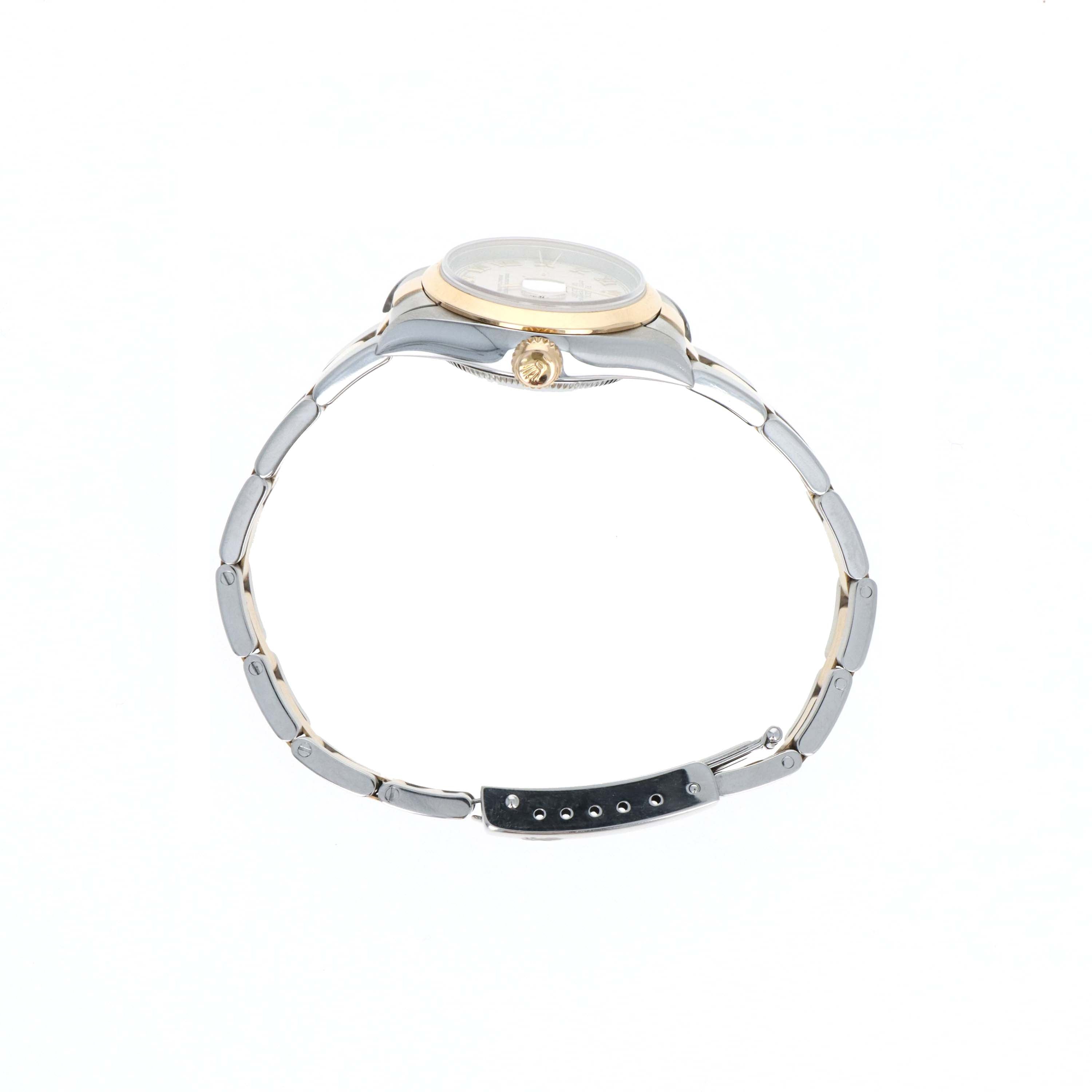 Rolex Datejust 26MM Two Tone 79163 Ivory Pyramid Roman Numeral Dial - Replica Handbags