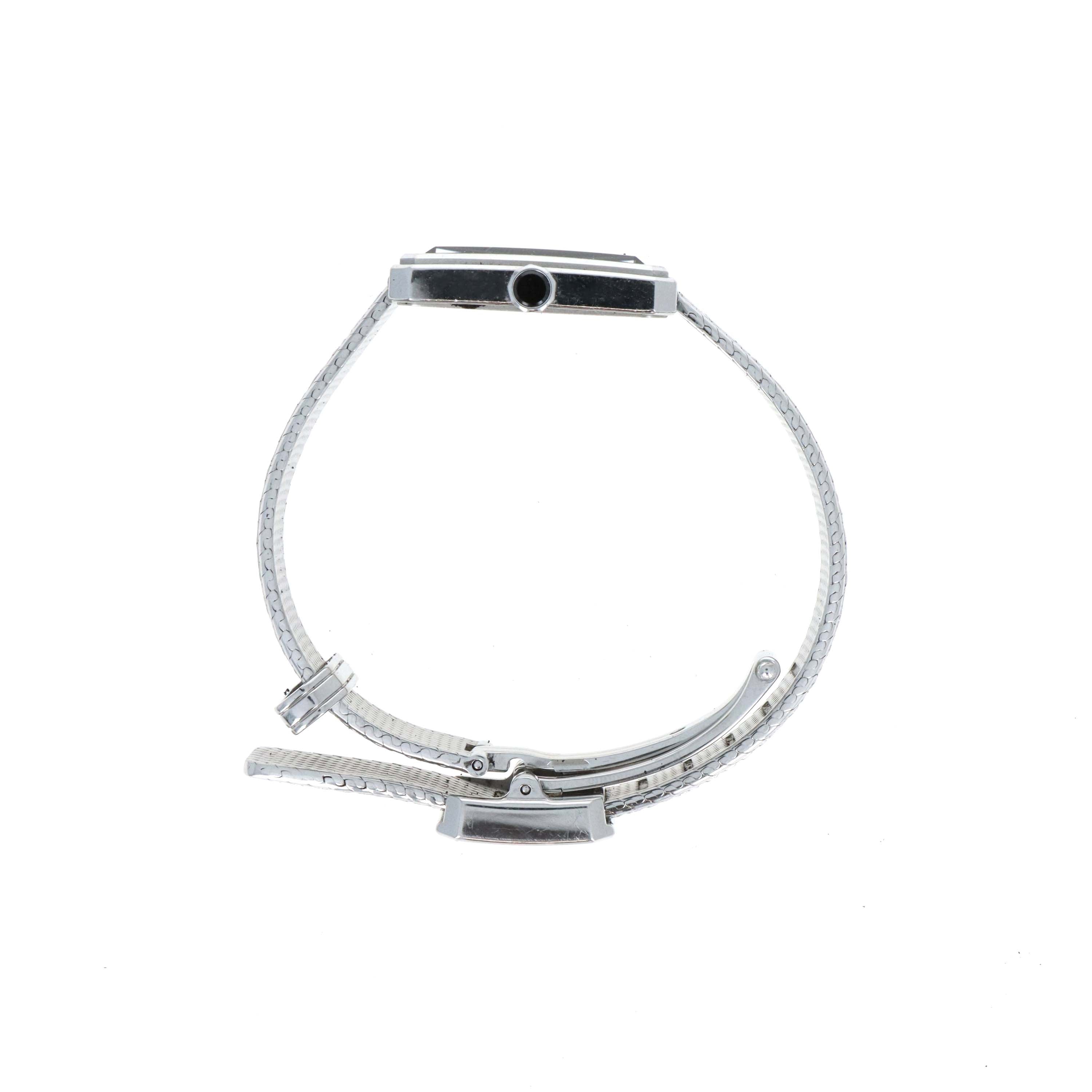 Chanel Tweed Boyfriend Watch Medium Stainless Steel With Diamonds - Replica Handbags