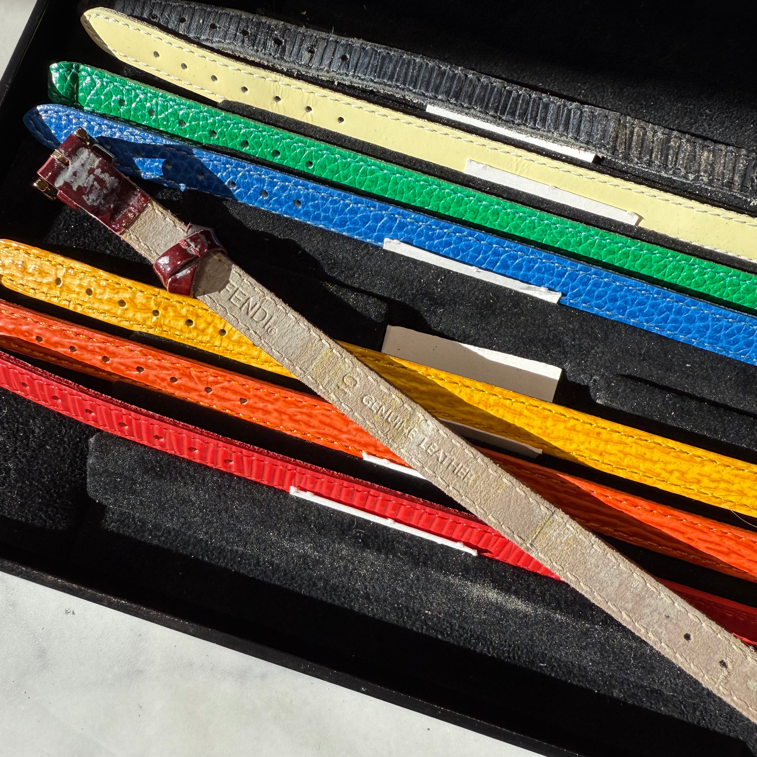 Fendi 640L Chameleon Watch With Eight Interchangeable Straps -  Replica Handbags 