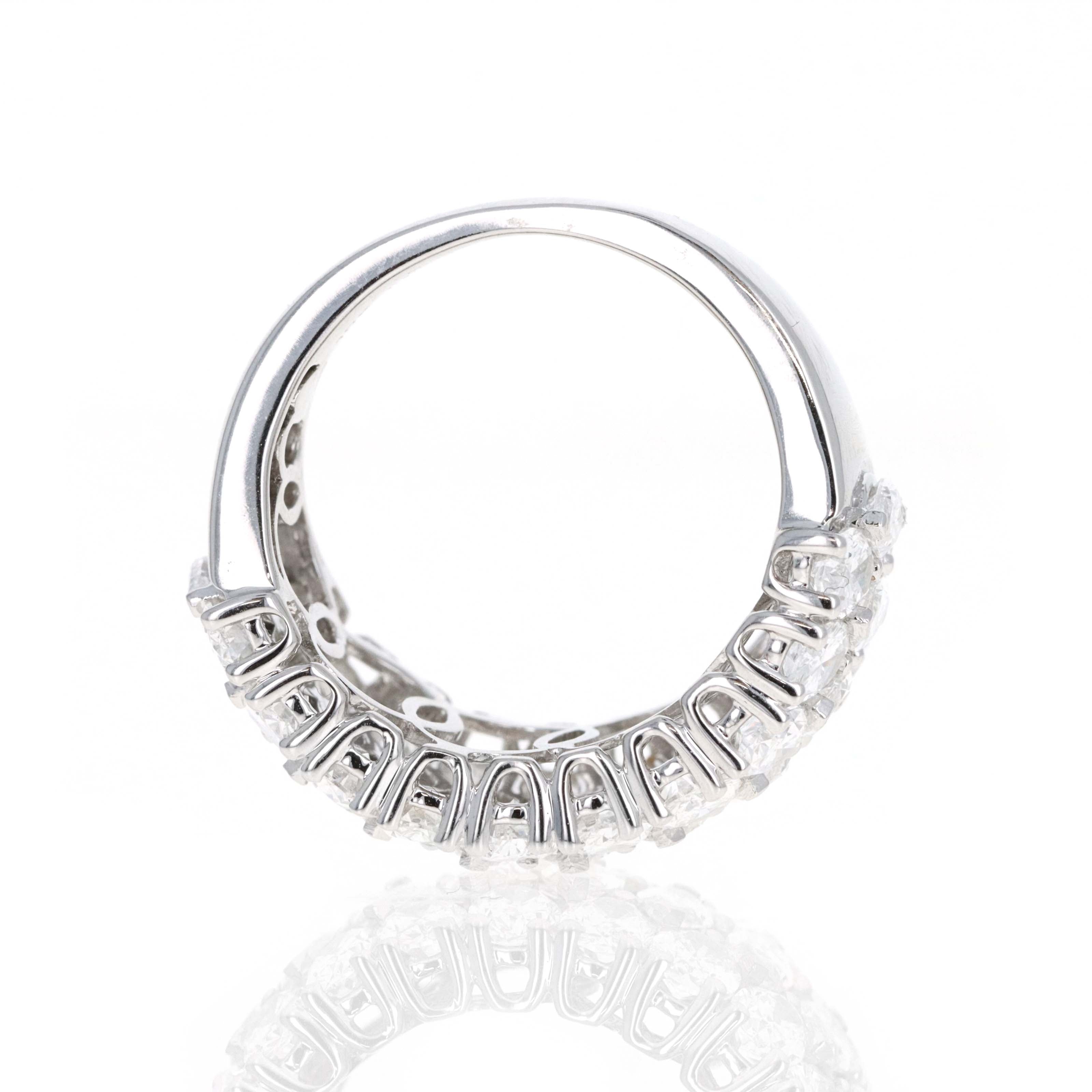 Lab Grown 4 Carat Diamond Pear Marquise Pave Band - Replica Handbags