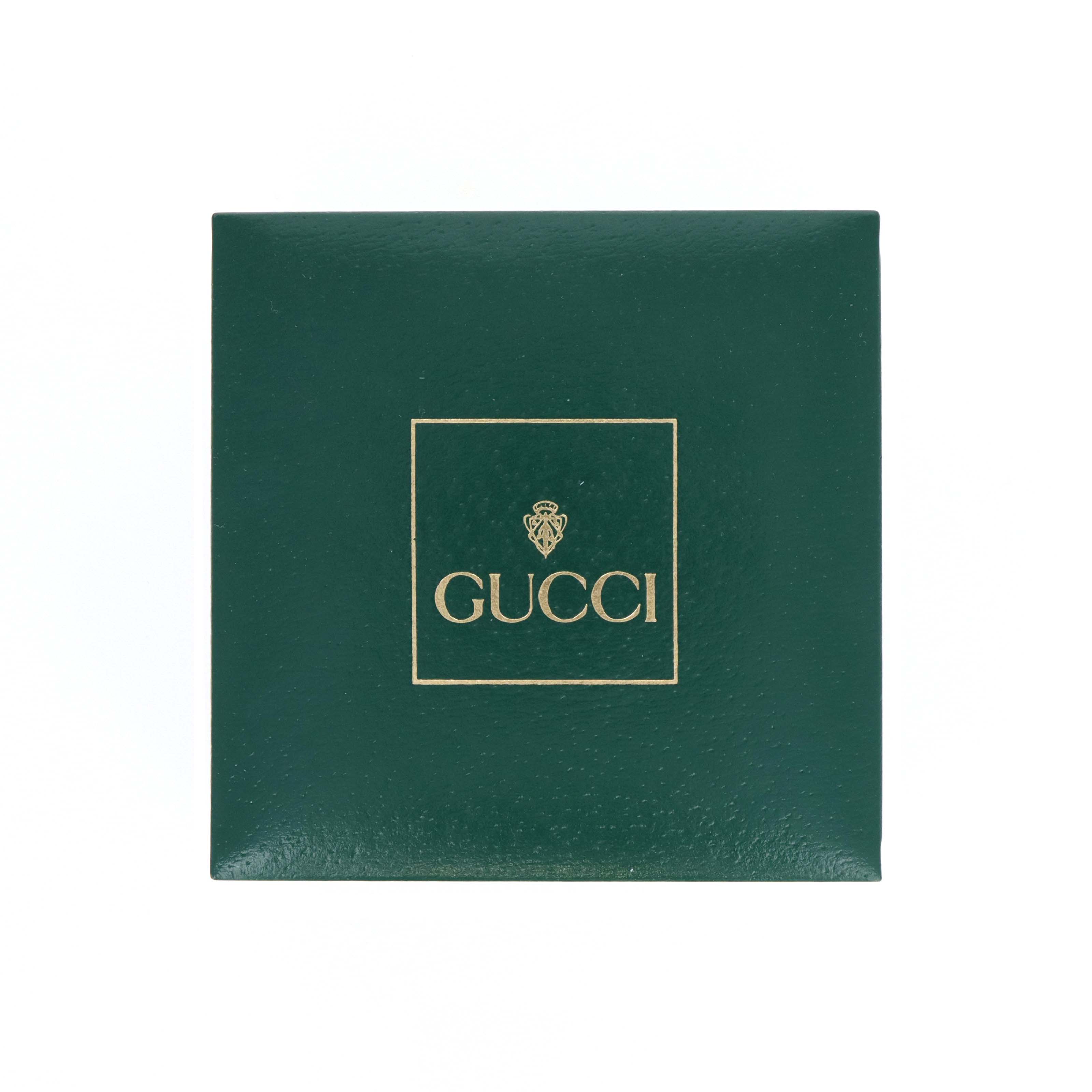 Vintage Gucci Interchangeable Bezel Watch Link Bracelet