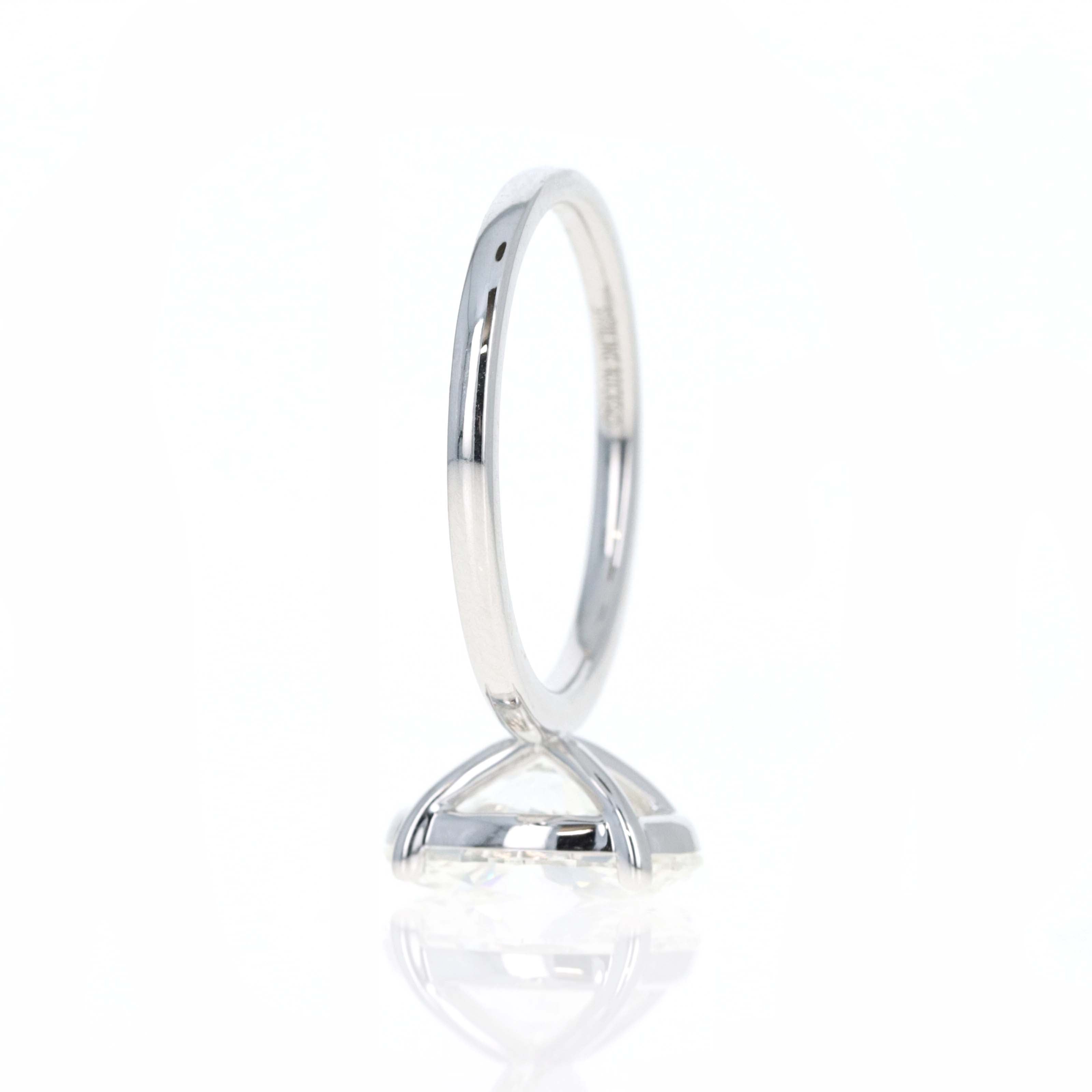 Lab Grown 3 Carat Oval Diamond Solitaire Engagement Ring -  Replica Handbags 