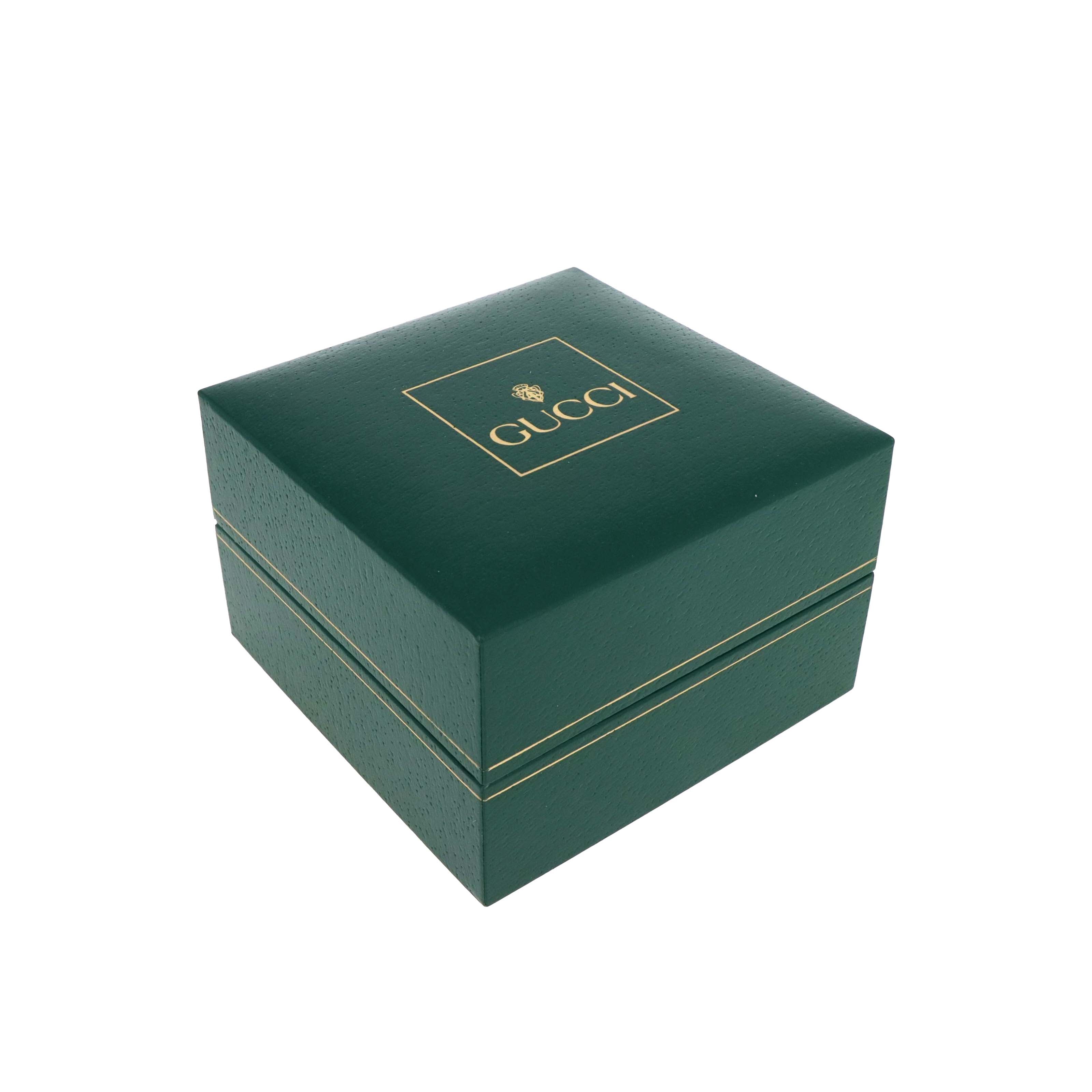 Vintage Gucci Interchangeable Bezel Watch Link Bracelet