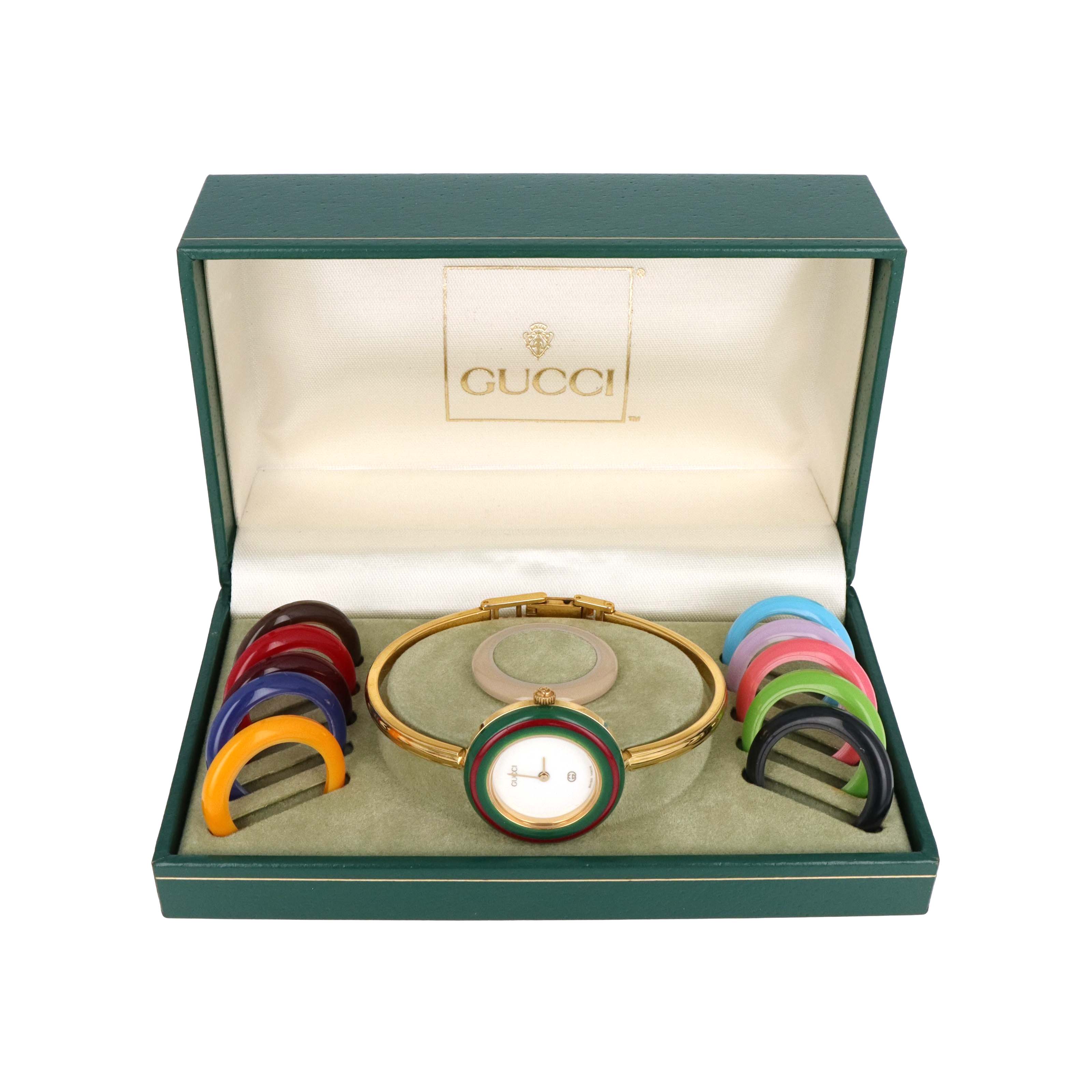 Vintage Gucci Interchangeable Bezel Watch