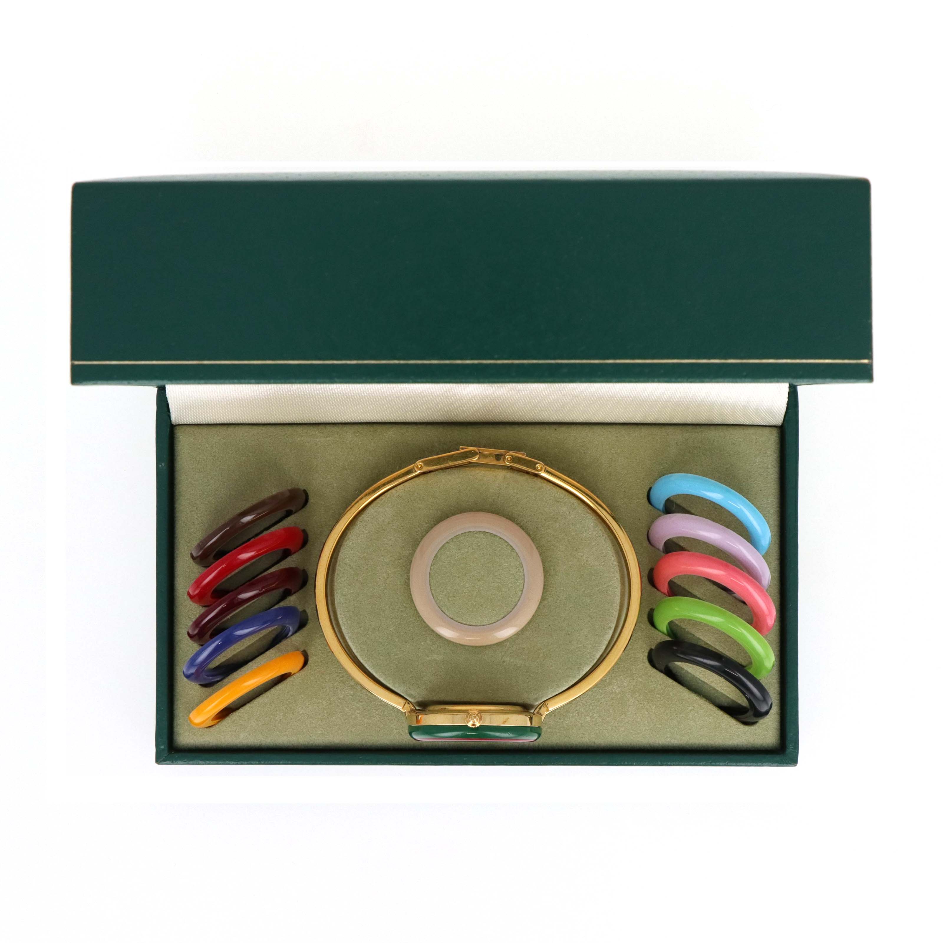 Vintage Gucci Interchangeable Bezel Watch