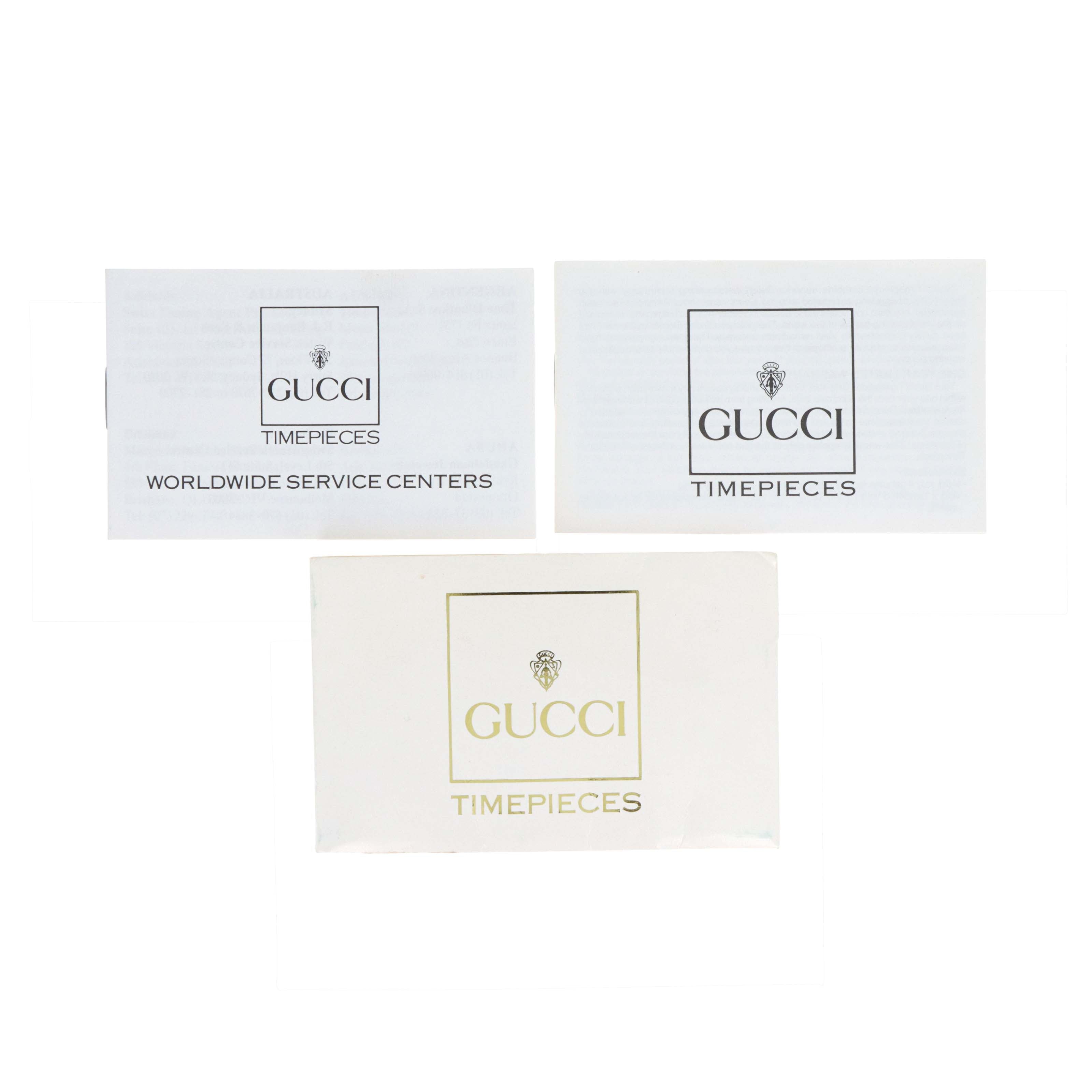 Vintage Gucci Interchangeable Bezel Watch