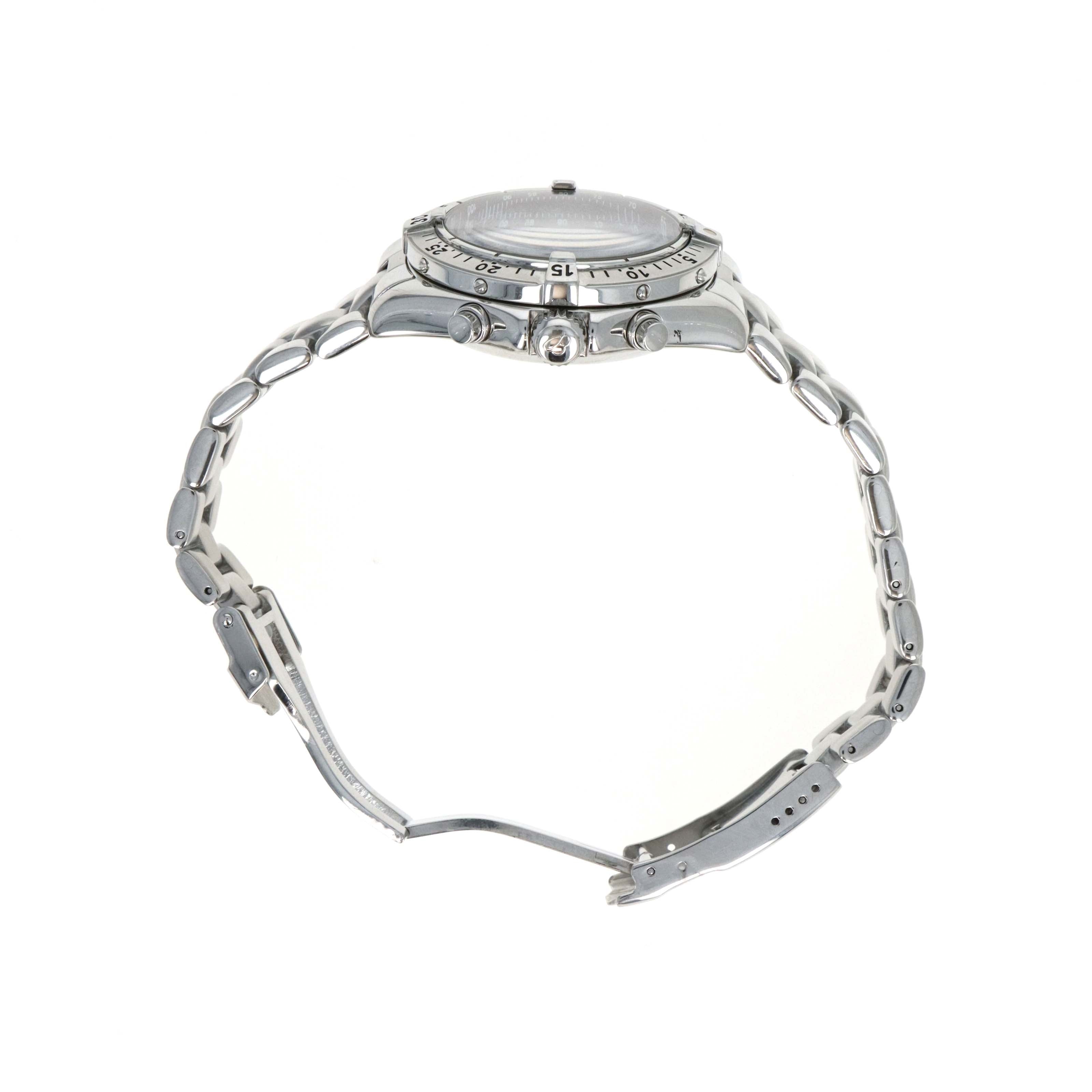 Breitling Colt Chronograph Automatic 41MM Black Dial Chronograph Reference A13035.1 With Papers - Replica Handbags