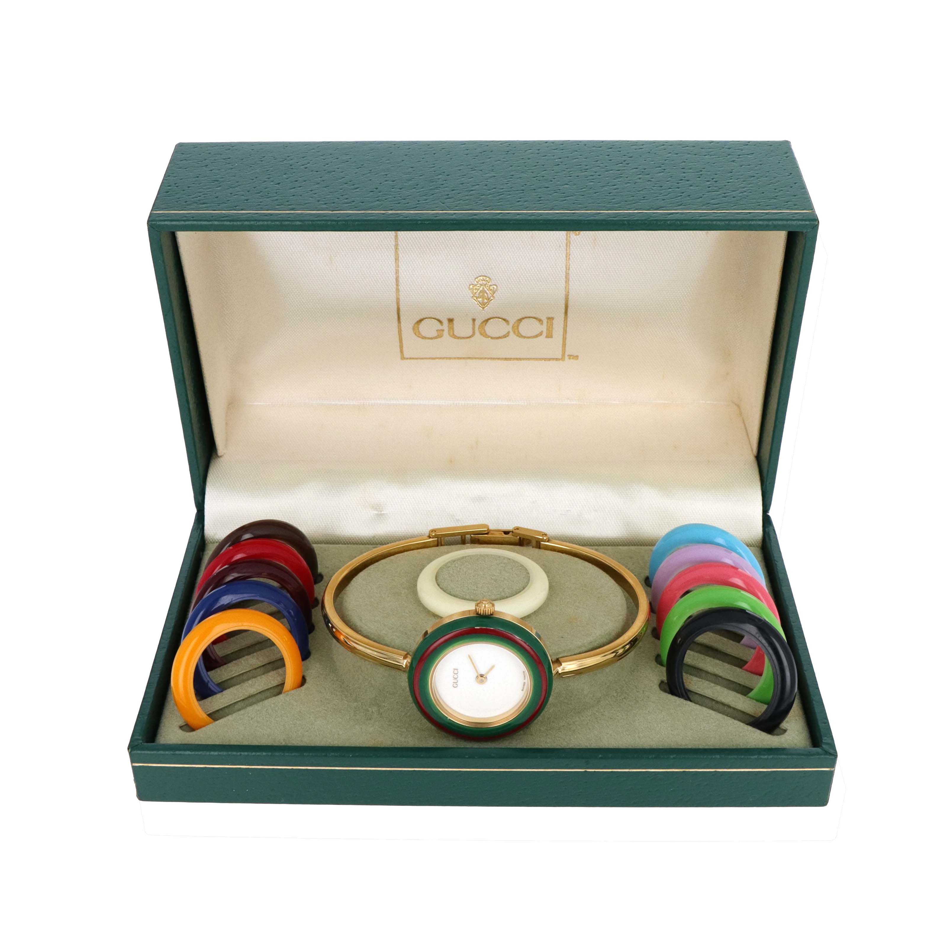 Vintage Gucci Interchangeable Bezel Watch