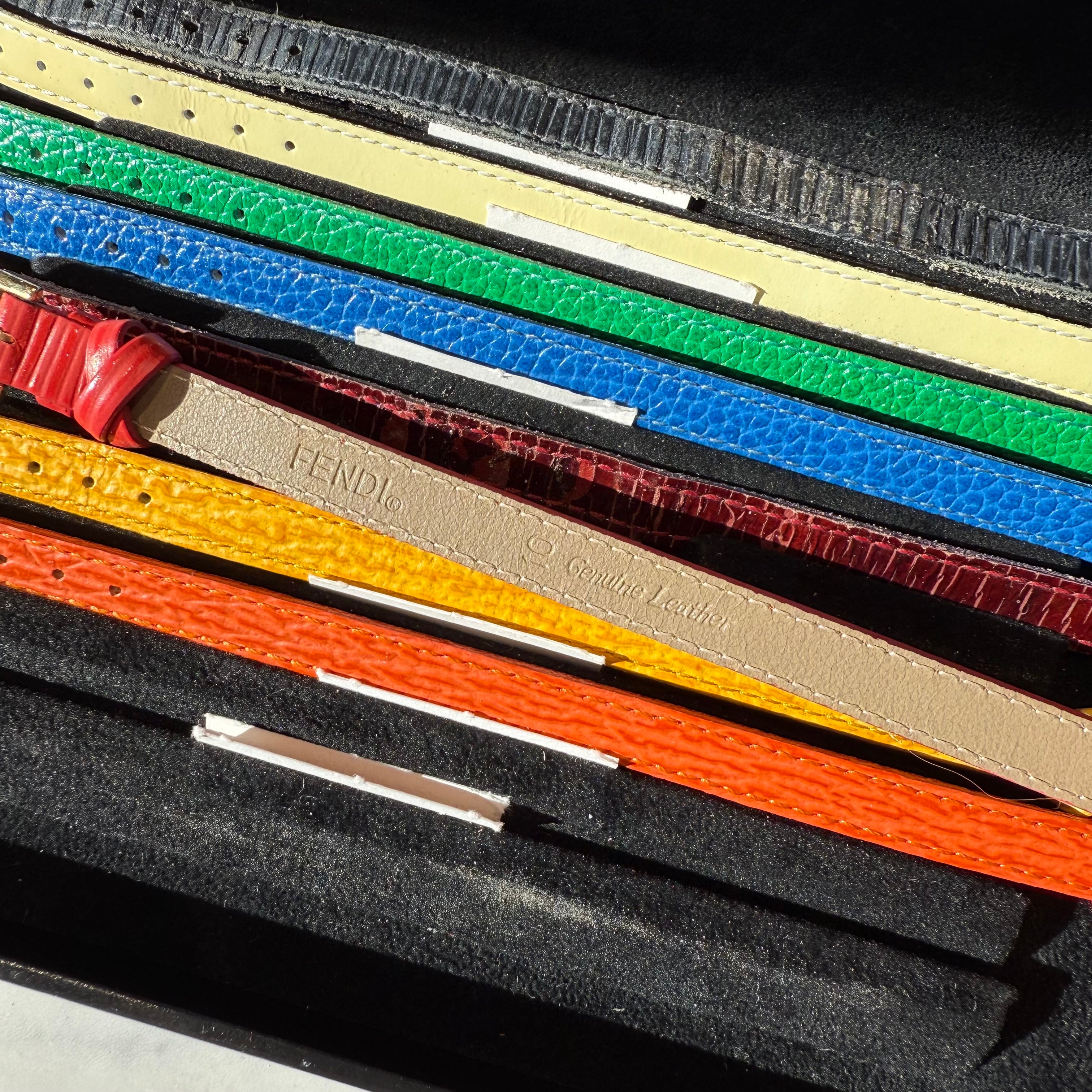 Fendi 640L Chameleon Watch With Eight Interchangeable Straps -  Replica Handbags 