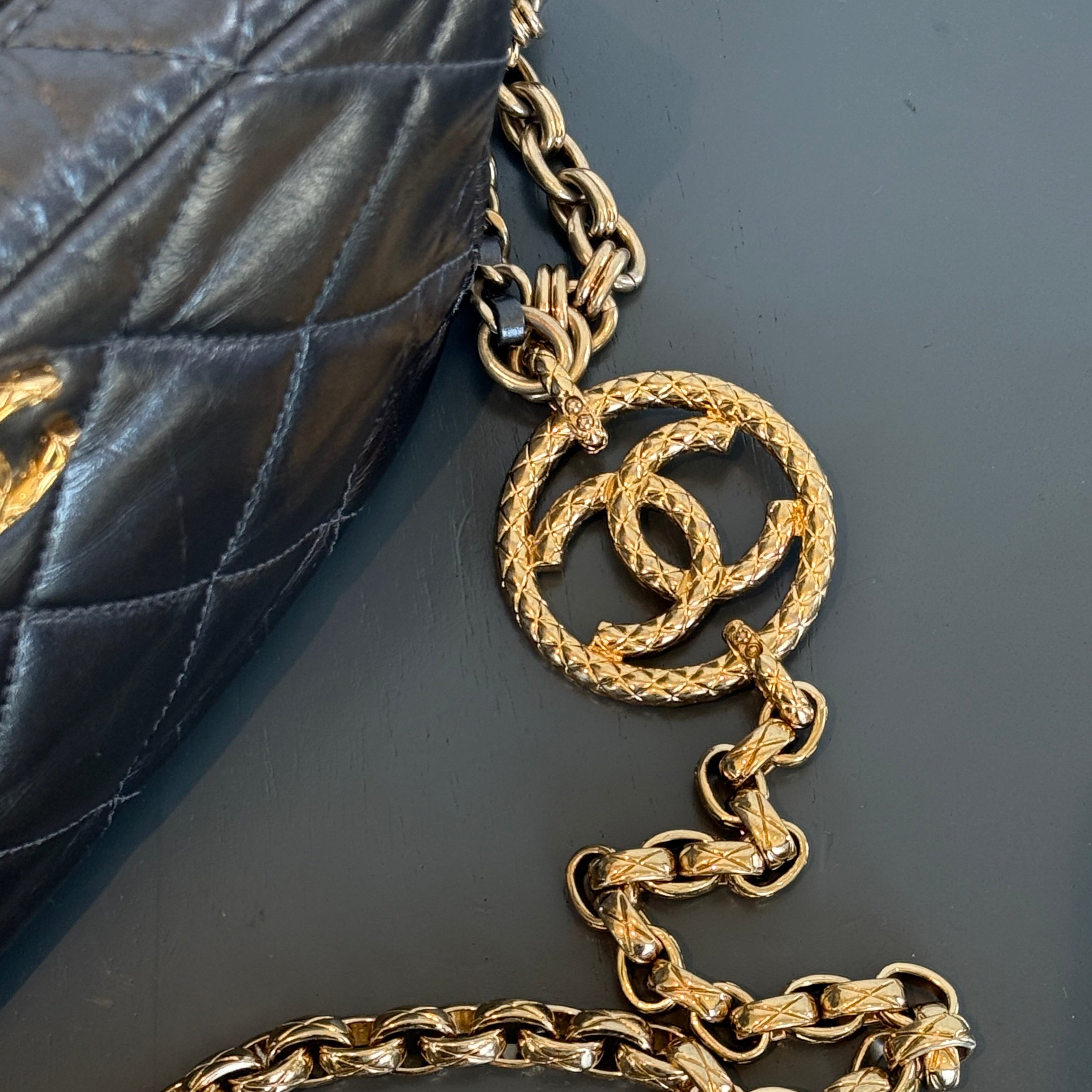 Chanel Pearl Medallion Camera Case Quilted Calfskin Mini - Replica Handbags