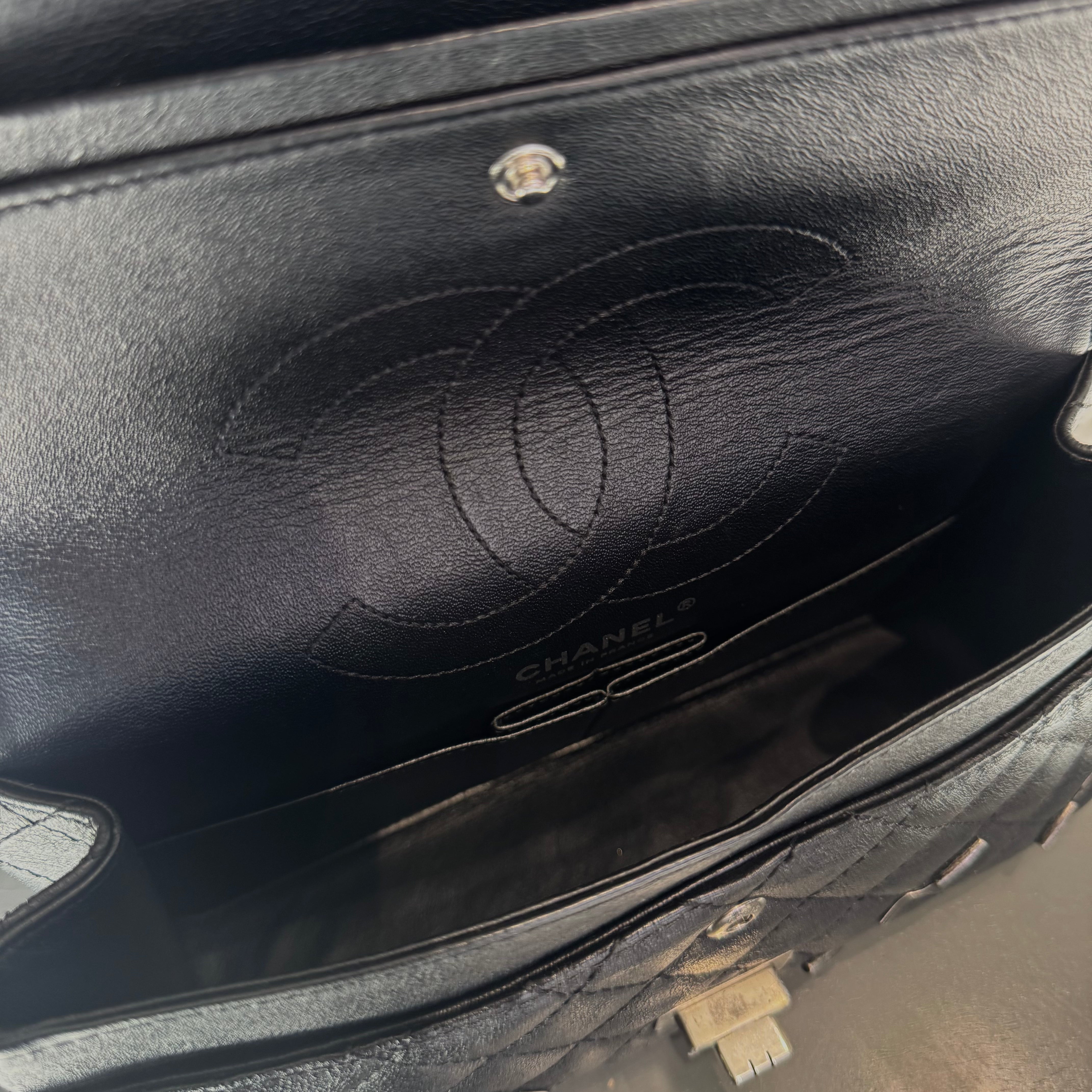 Ultra Rare Limited Edition Chanel 2015 Calfskin Brasserie Charms 2.55 Reissue Flap Bag -  Replica Handbags 