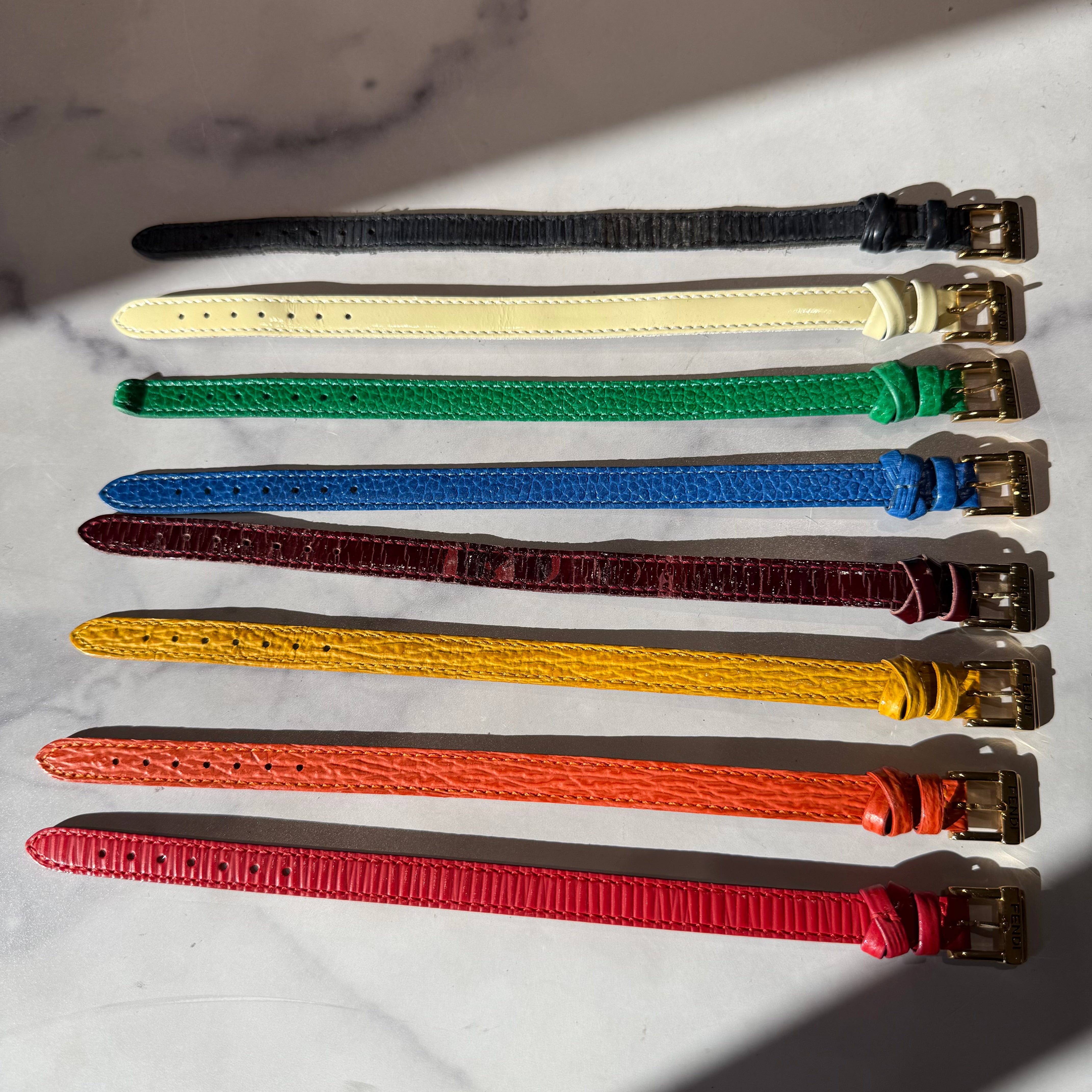 Fendi 640L Chameleon Watch With Eight Interchangeable Straps -  Replica Handbags 