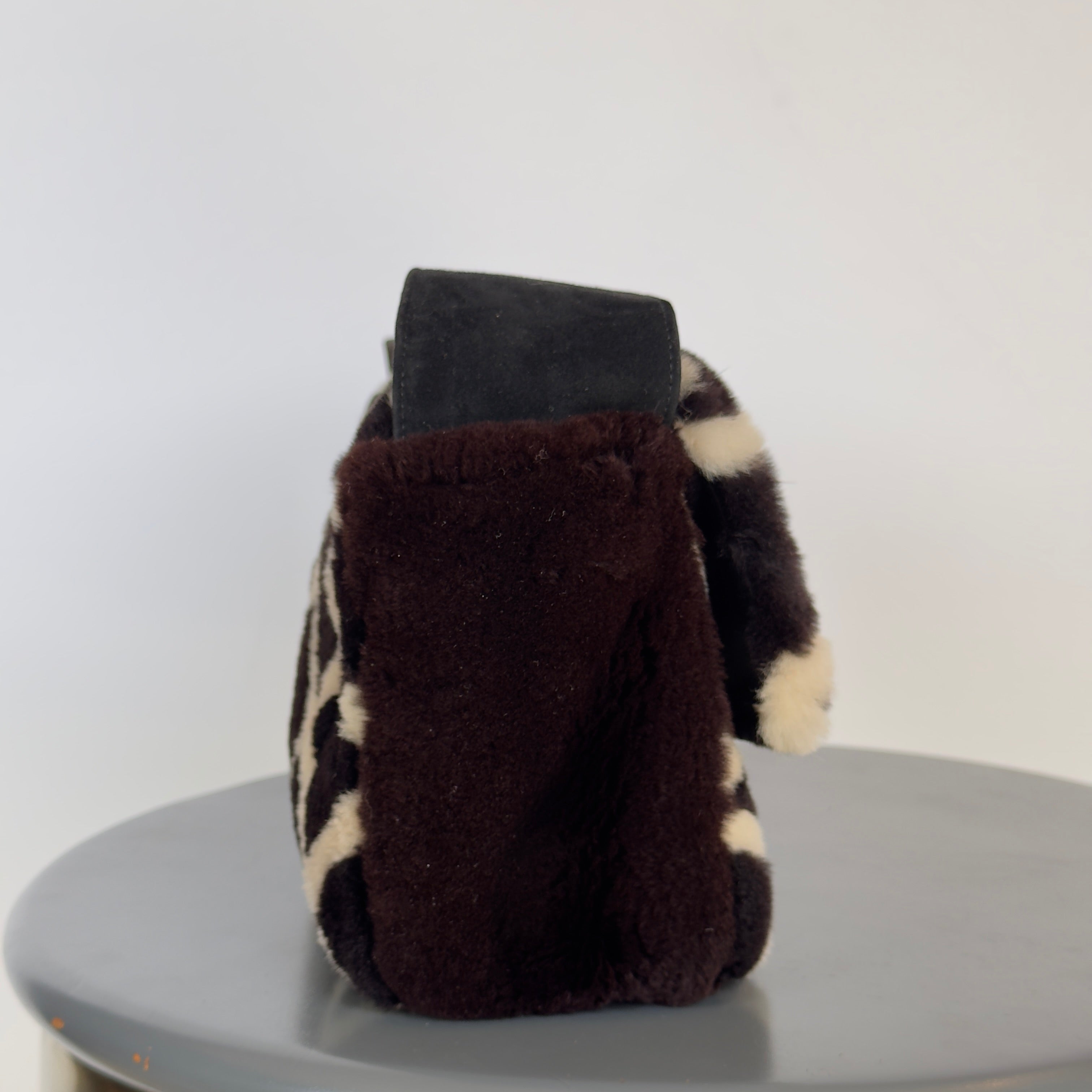 Chanel Mouton Shearling and Suede Bag 1996-1997 -  Replica Handbags 