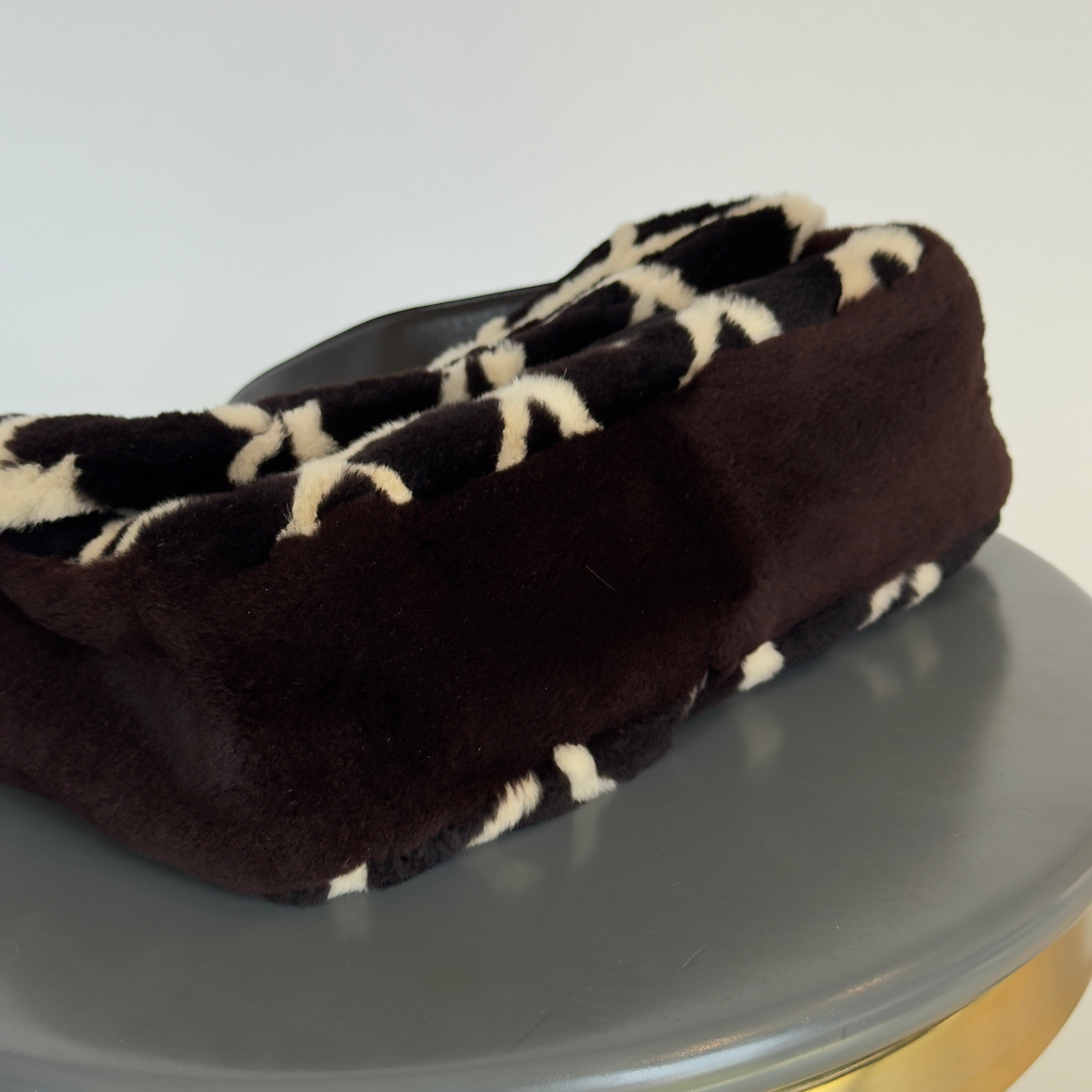 Chanel Mouton Shearling and Suede Bag 1996-1997 - Replica Handbags