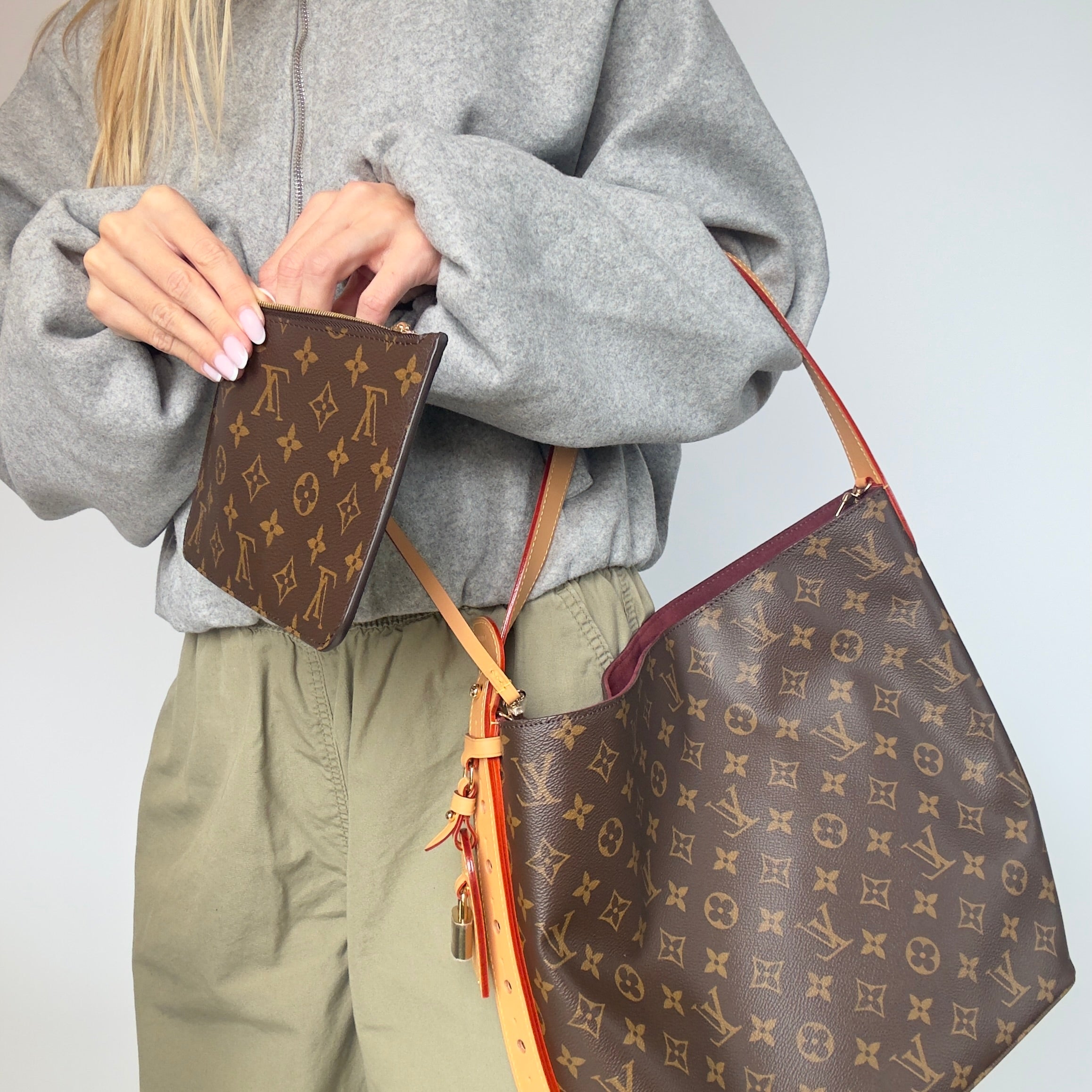 Louis Vuitton All In GM Monogram With Pouch - Replica Handbags