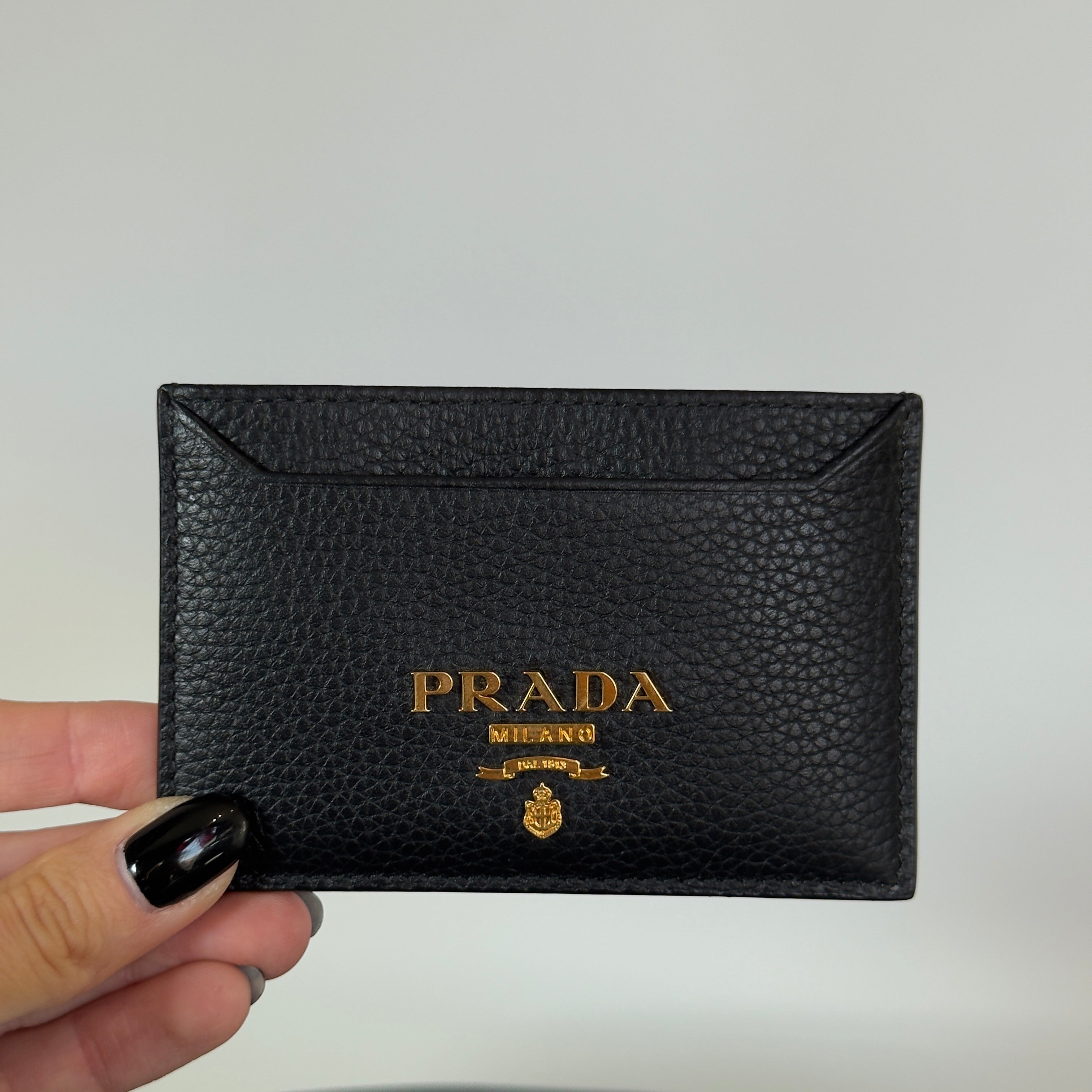 Prada Saffiano Leather Card Holder - Replica Handbags