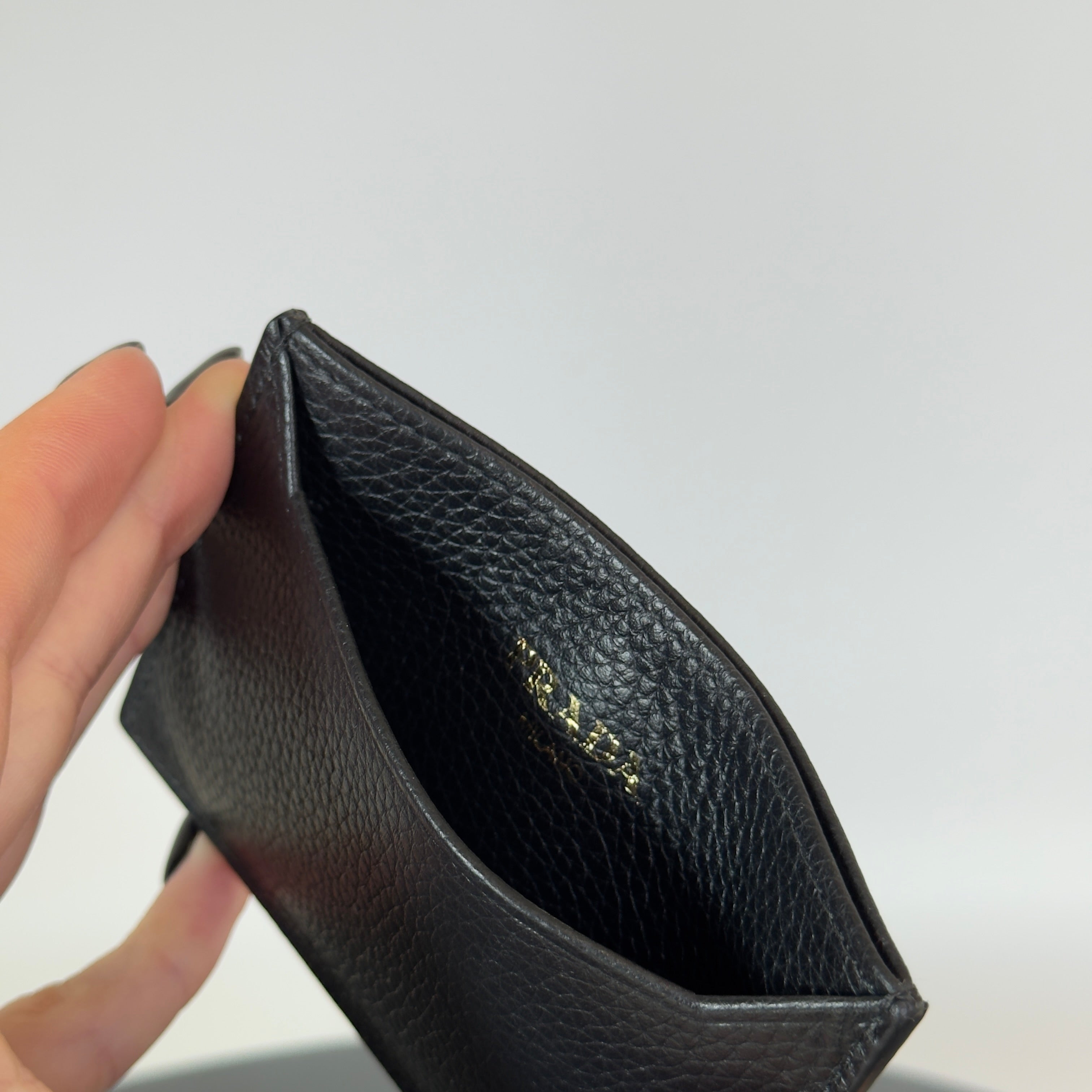 Prada Saffiano Leather Card Holder - Replica Handbags