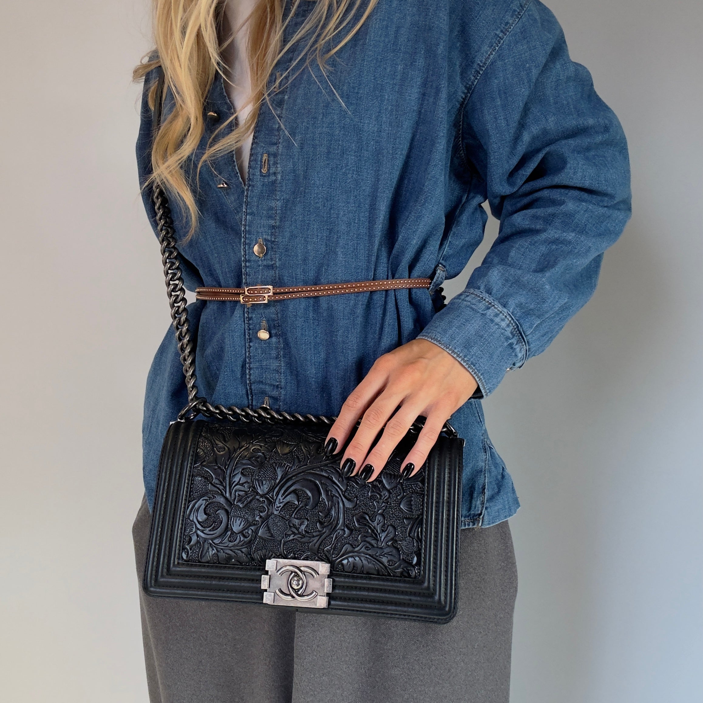 Chanel Paris Dallas Boy Bag -  Replica Handbags 