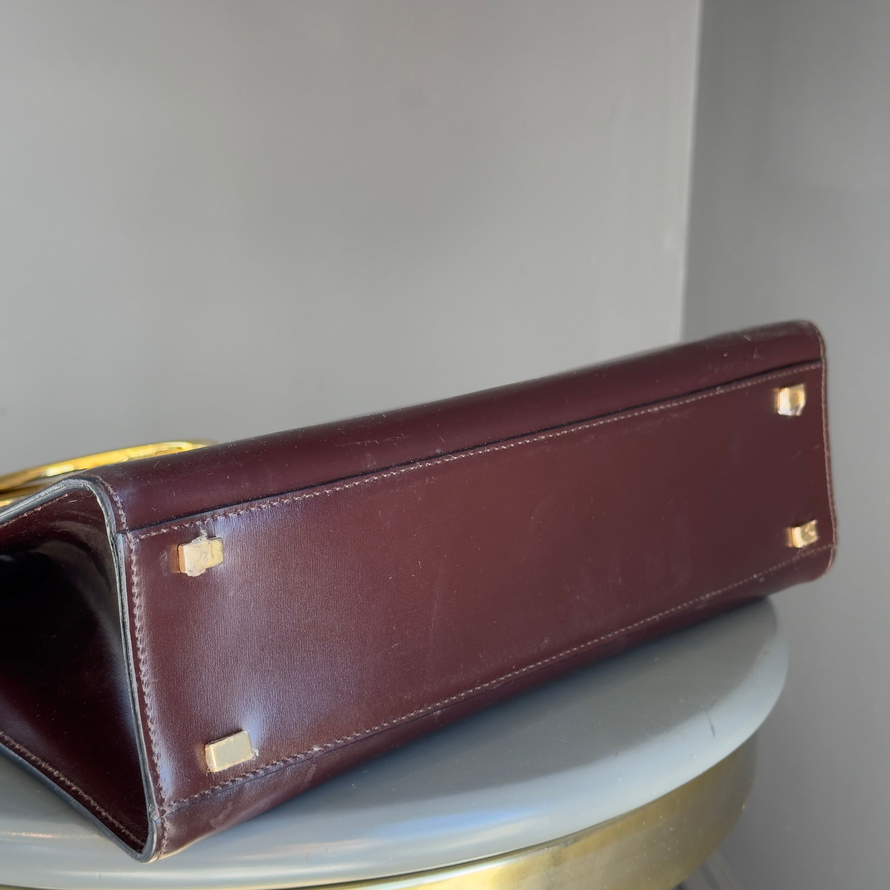 Vintage Celine Leather Top Handle -  Replica Handbags 