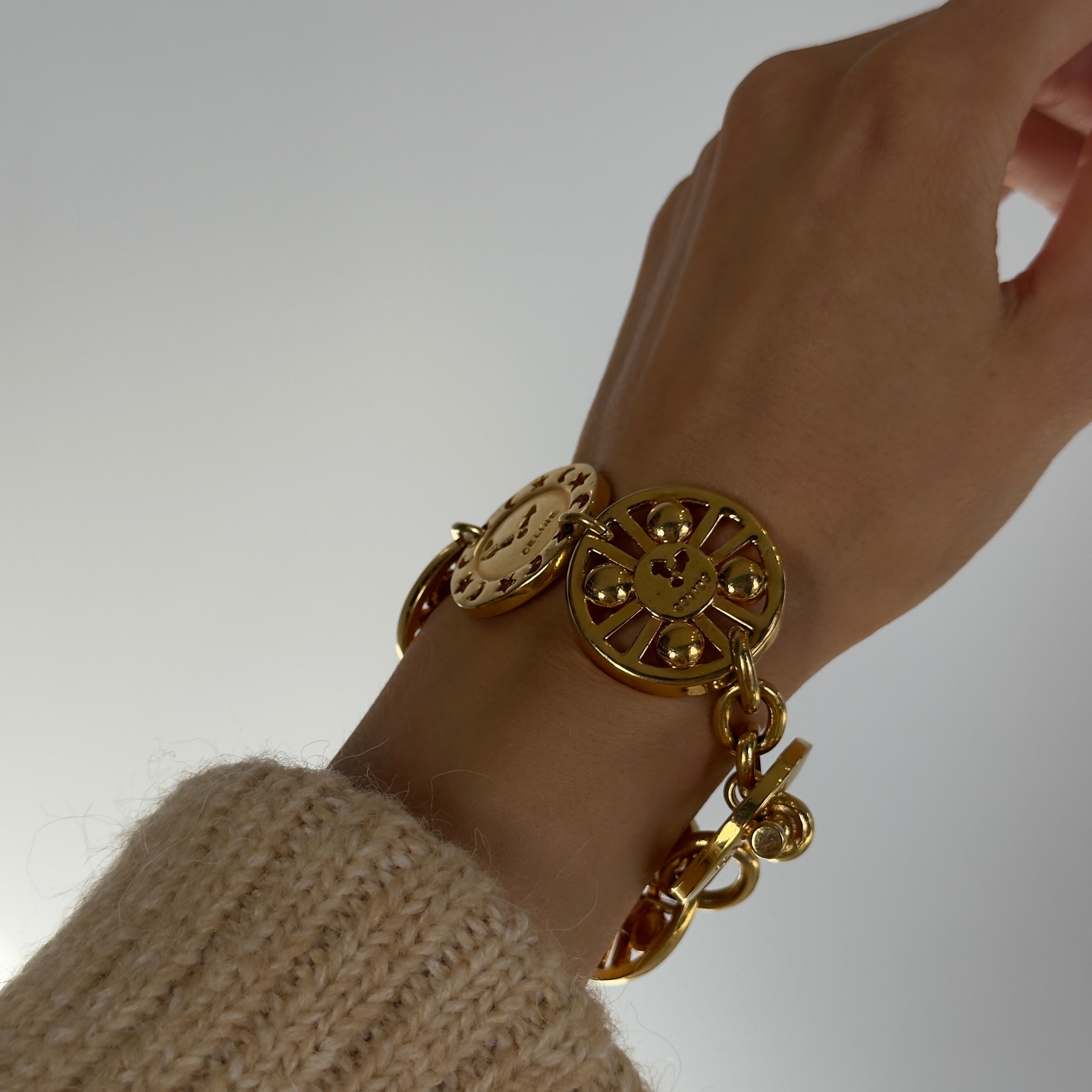 Celine Bracelet Circle Charms - Replica Handbags