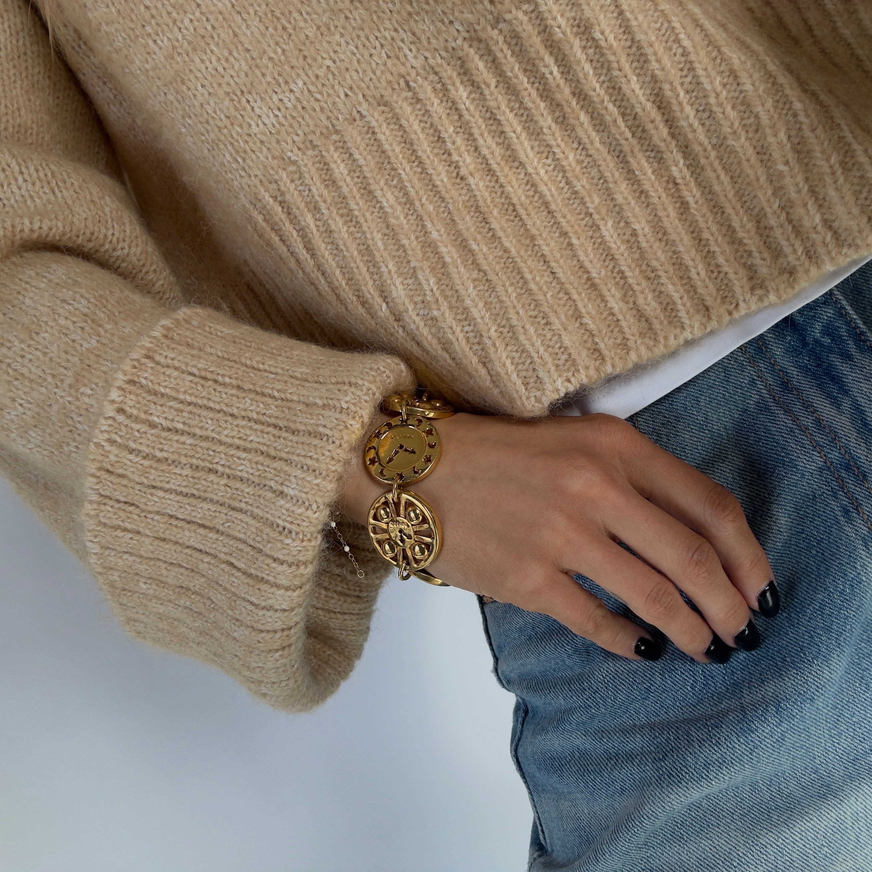 Celine Bracelet Circle Charms - Replica Handbags