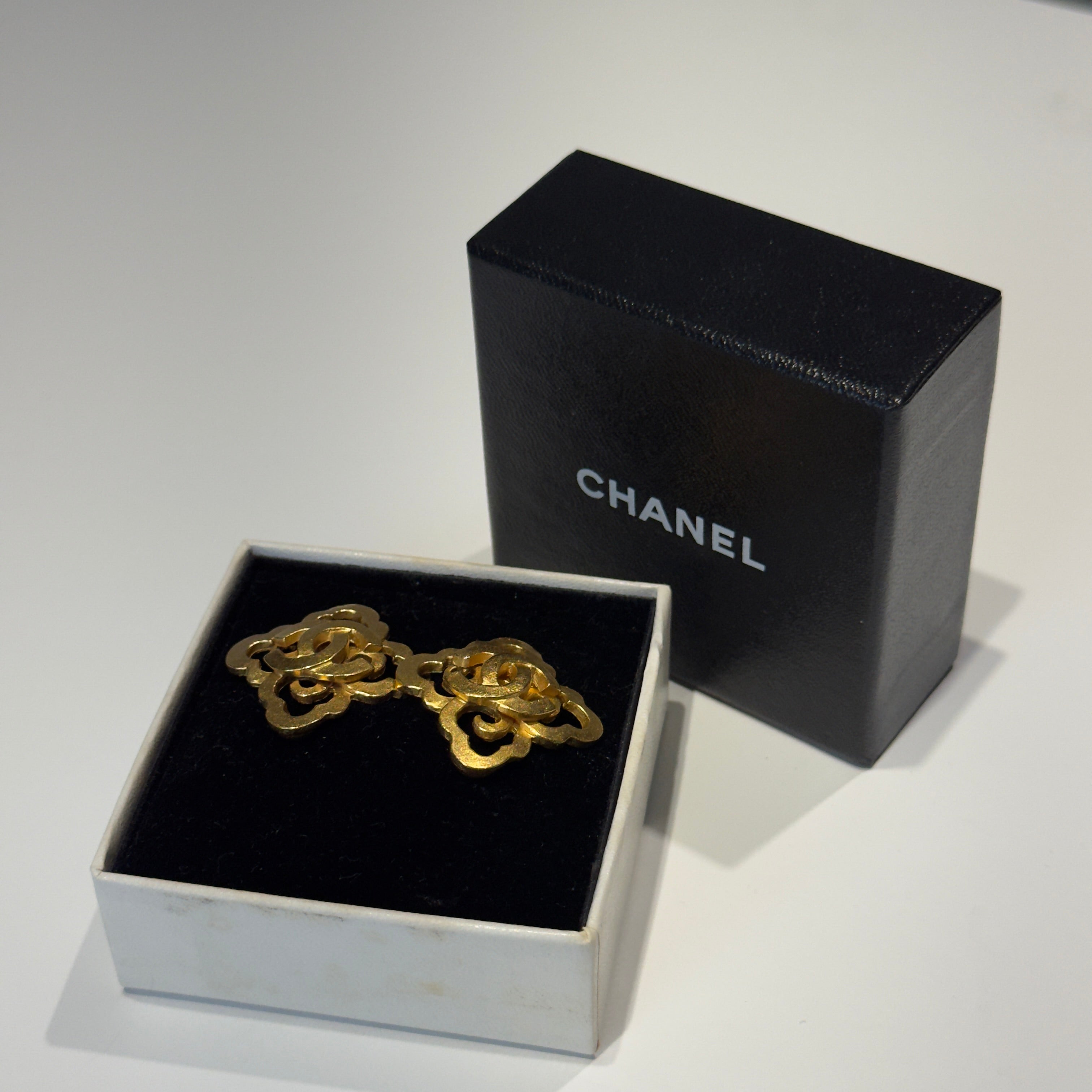 Chanel 1997P Clip On Earrings -  Replica Handbags 