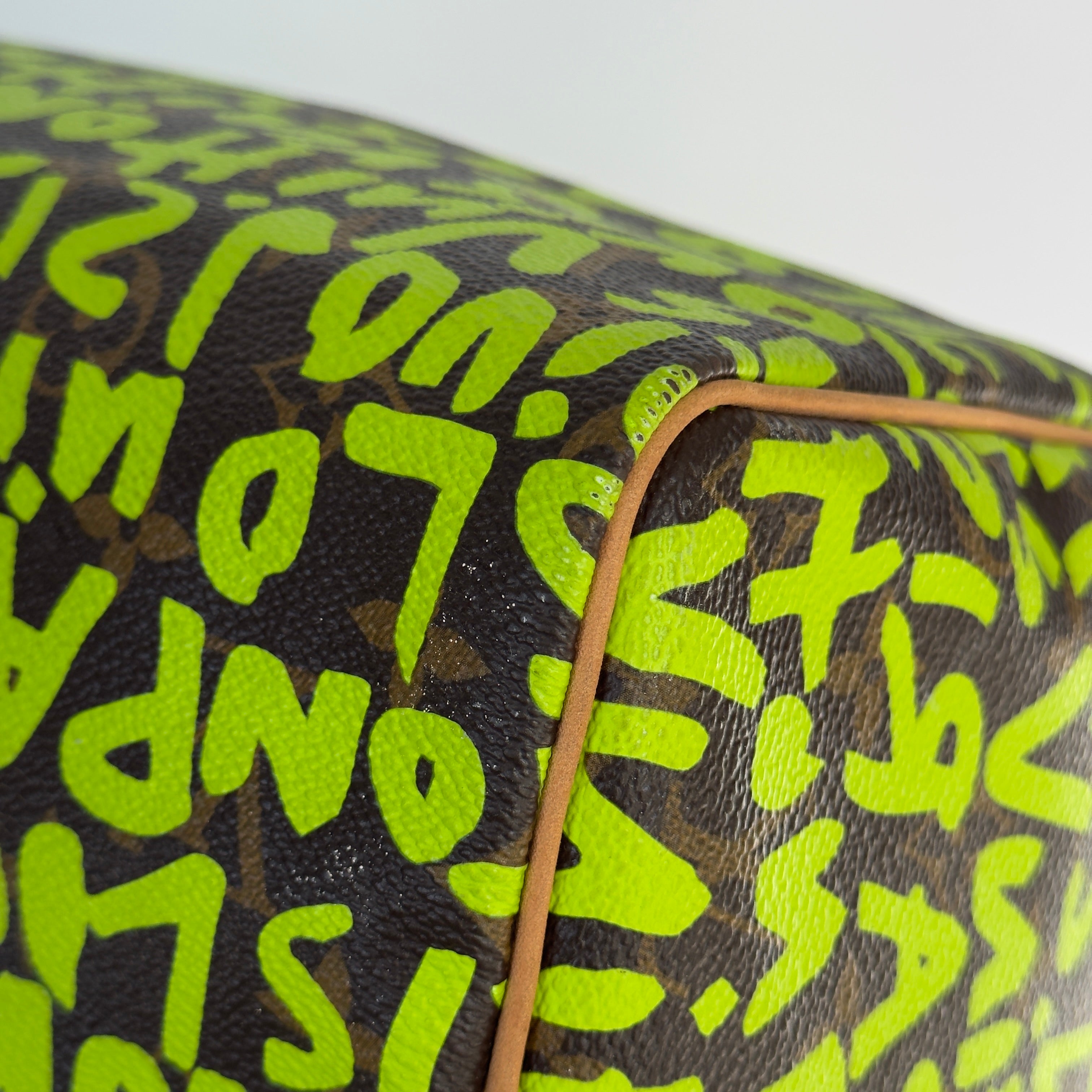 Louis Vuitton Monogram Graffiti Speedy 30 Stephen Sprouse Neon Green -  Replica Handbags 
