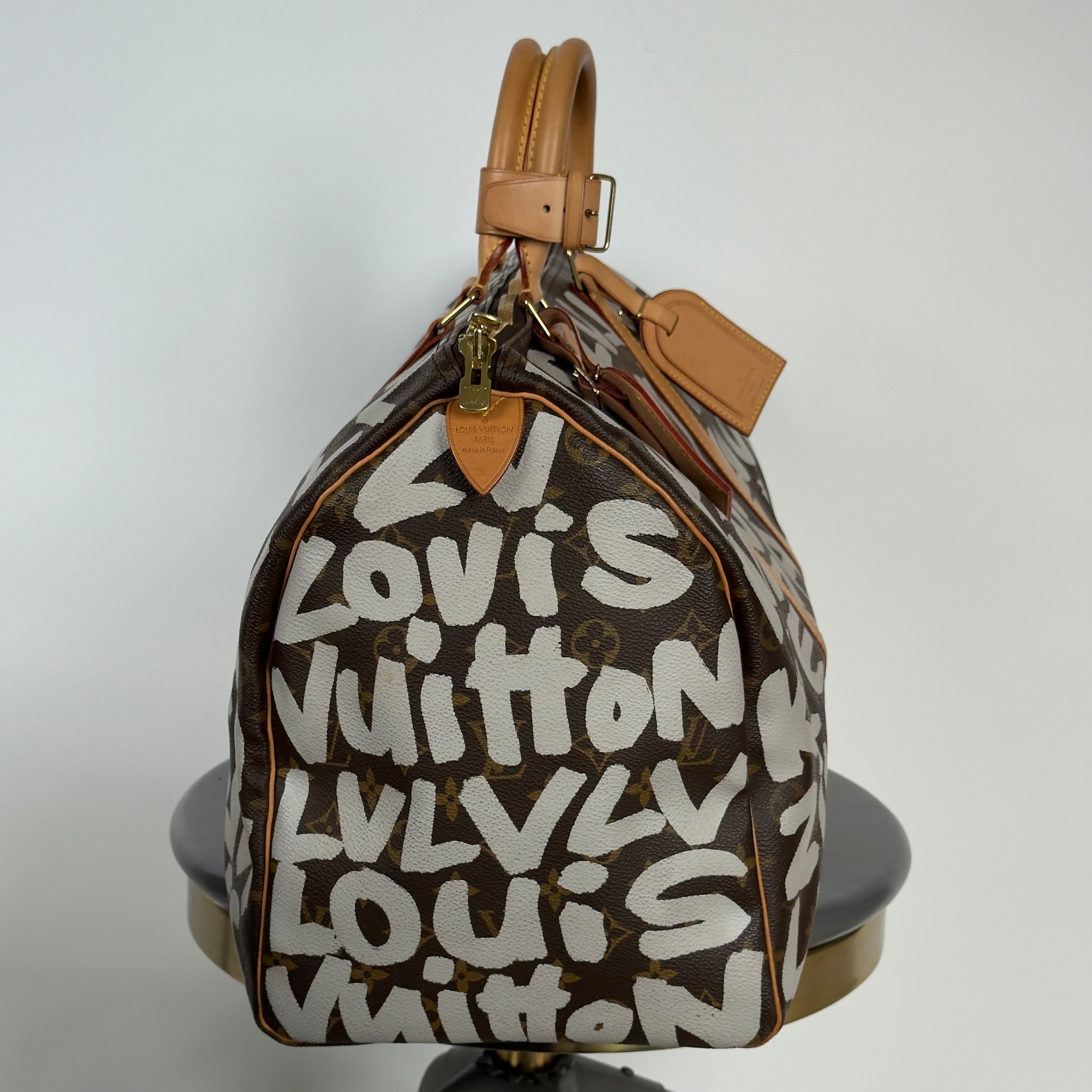 Louis Vuitton Monogram Canvas Keepall Stephen Sprouse Graffiti 50 White -  Replica Handbags 