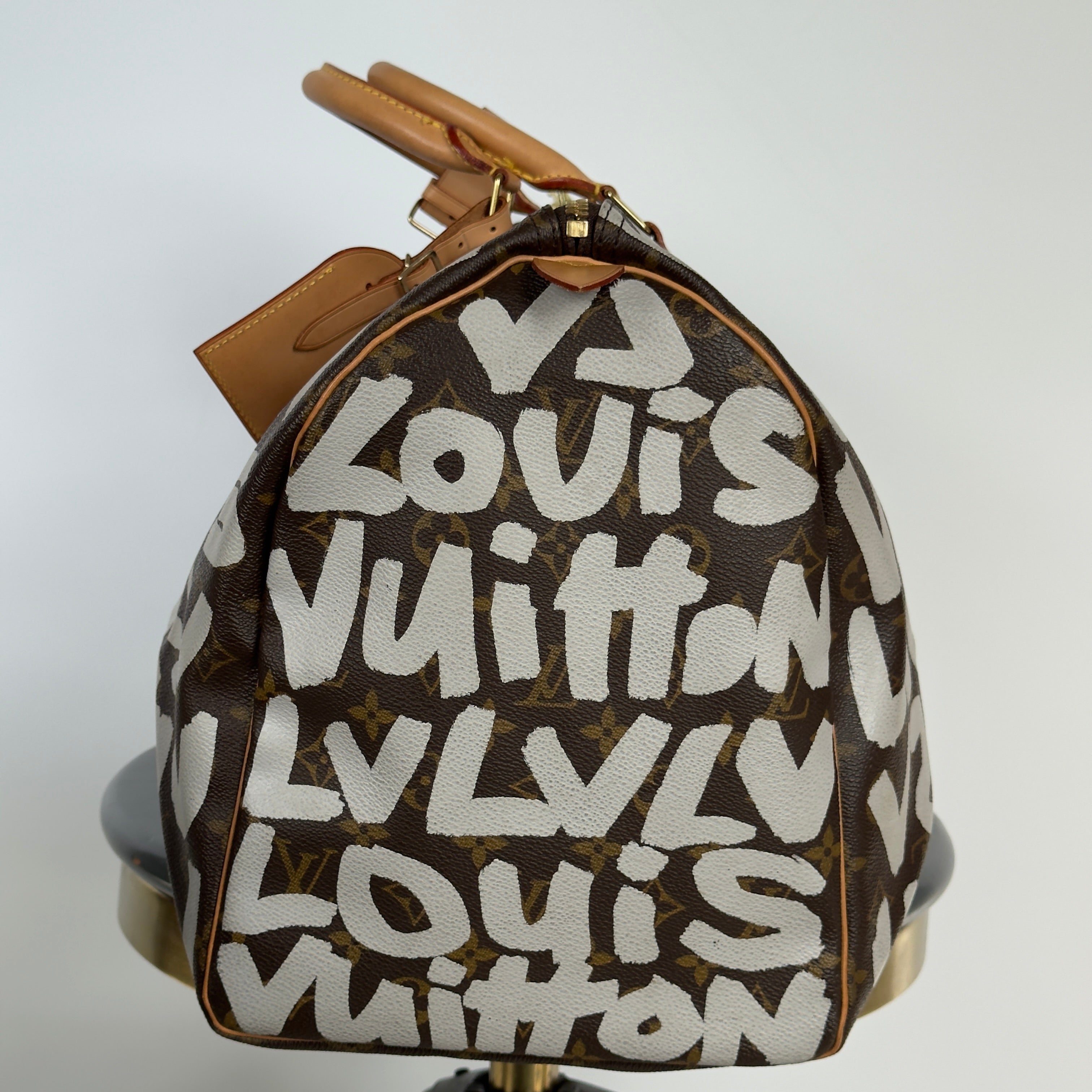 Louis Vuitton Monogram Canvas Keepall Stephen Sprouse Graffiti 50 White -  Replica Handbags 