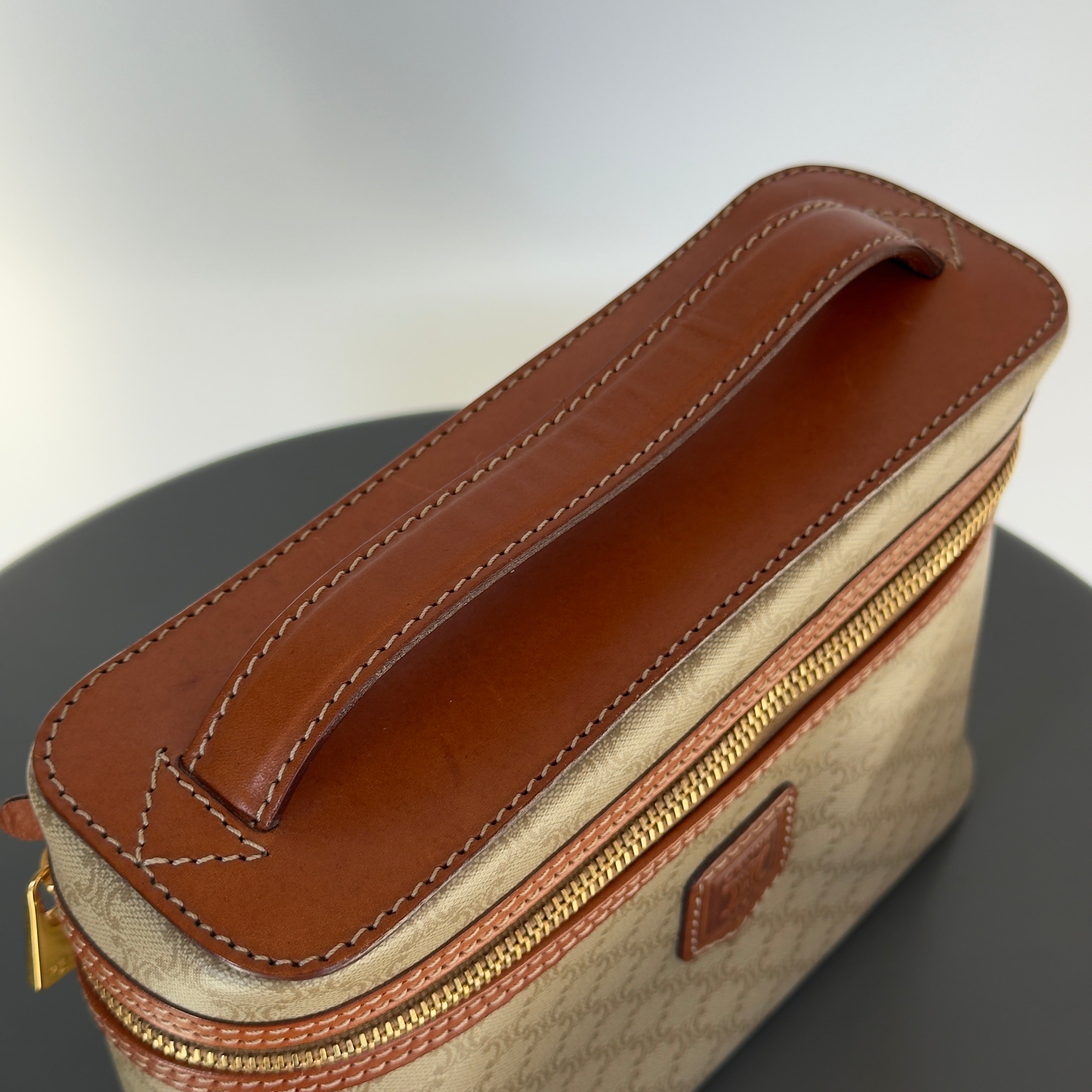 Celine Macadam Canvas Vanity Case - Replica Handbags