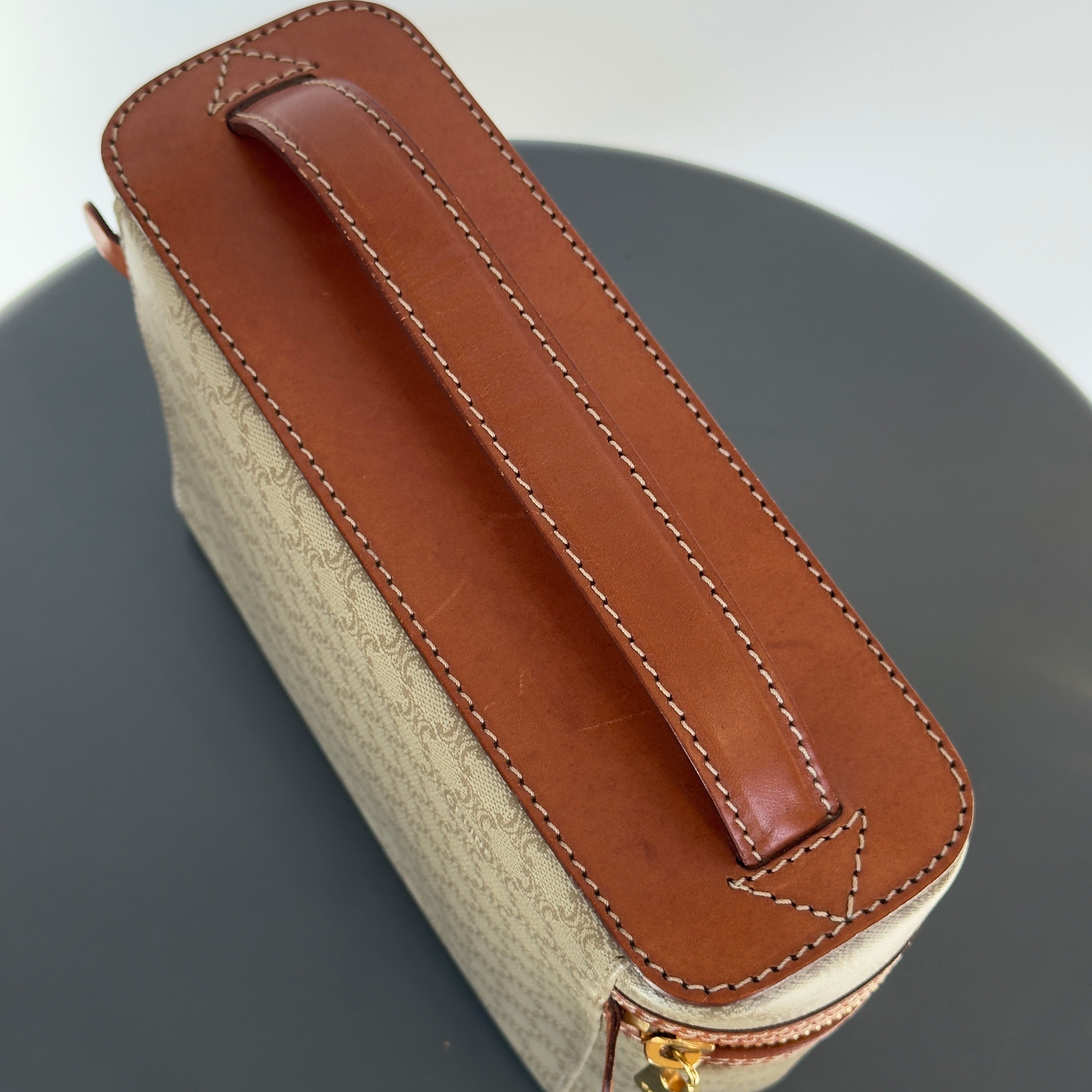 Celine Macadam Canvas Vanity Case - Replica Handbags