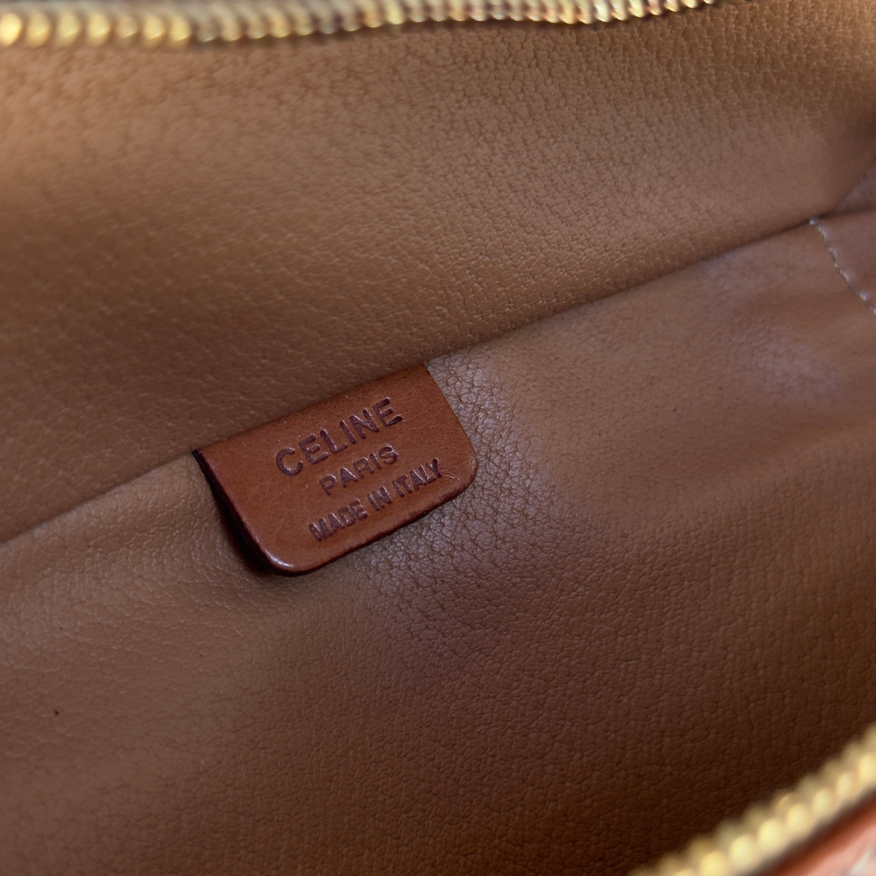 Celine Macadam Canvas Vanity Case -  Replica Handbags 