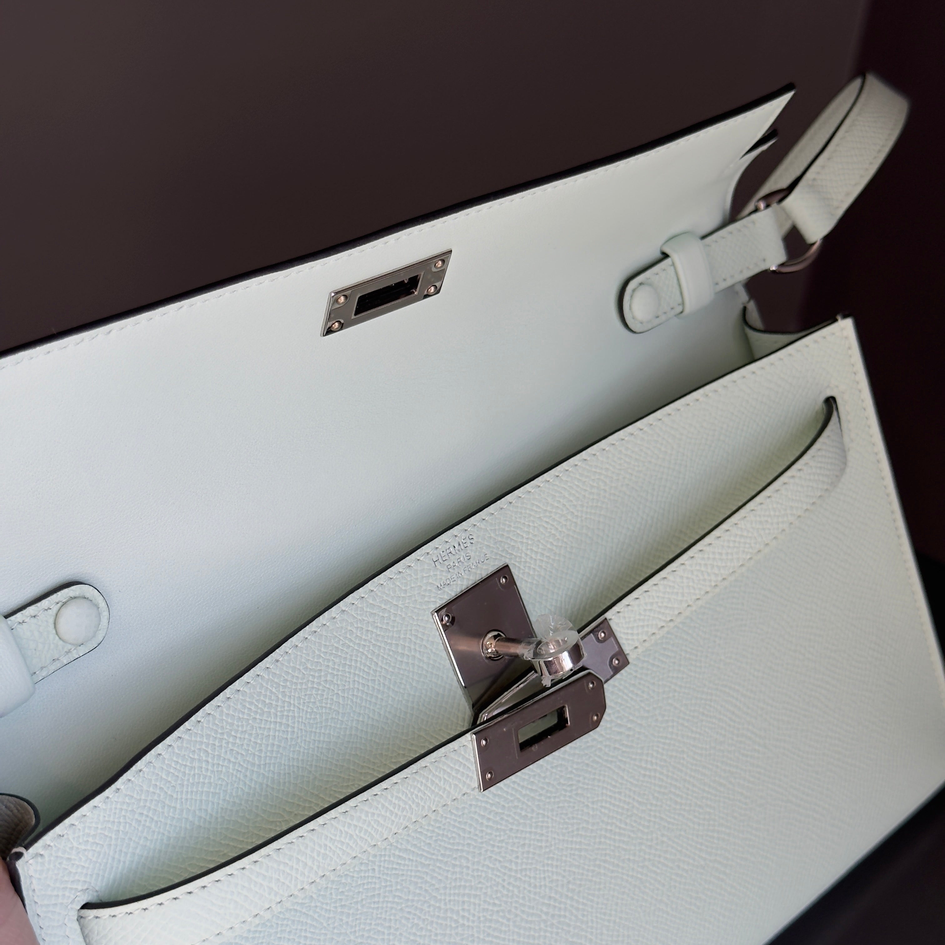 Hermes Kelly Elan Vert Peppermint - Replica Handbags