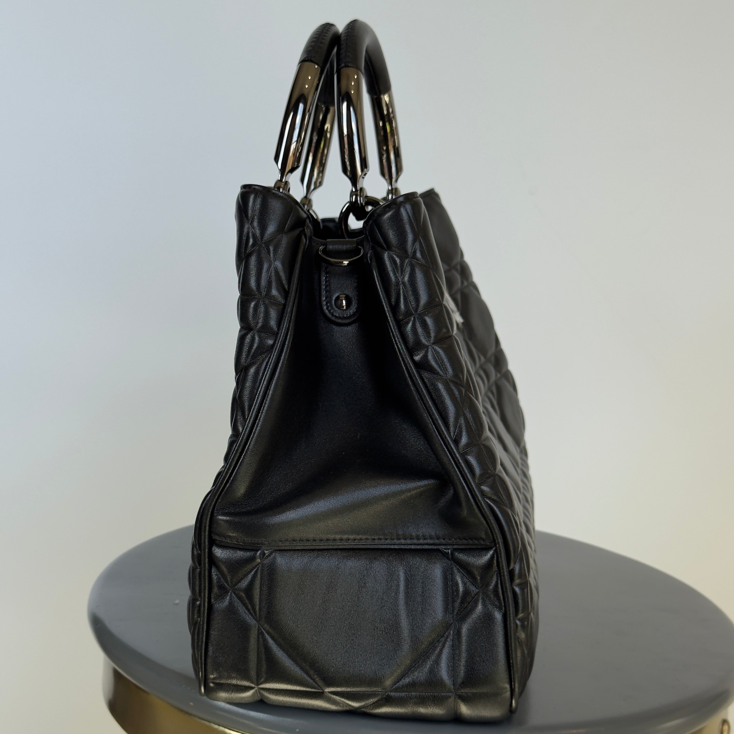 Christian Dior Lady 95.22 Bag Cannage Embossed Leather Large - Replica Handbags