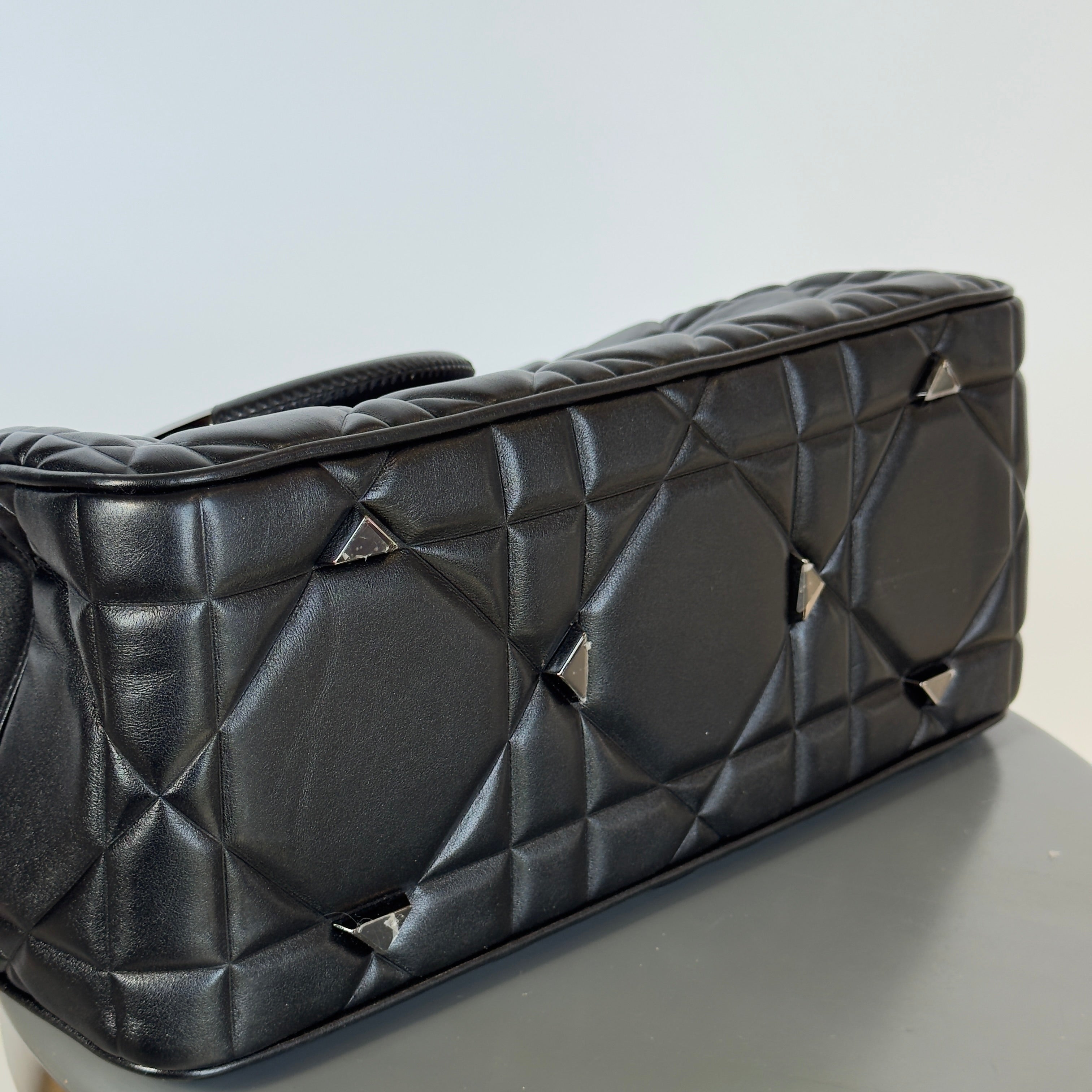 Christian Dior Lady 95.22 Bag Cannage Embossed Leather Large -  Replica Handbags 