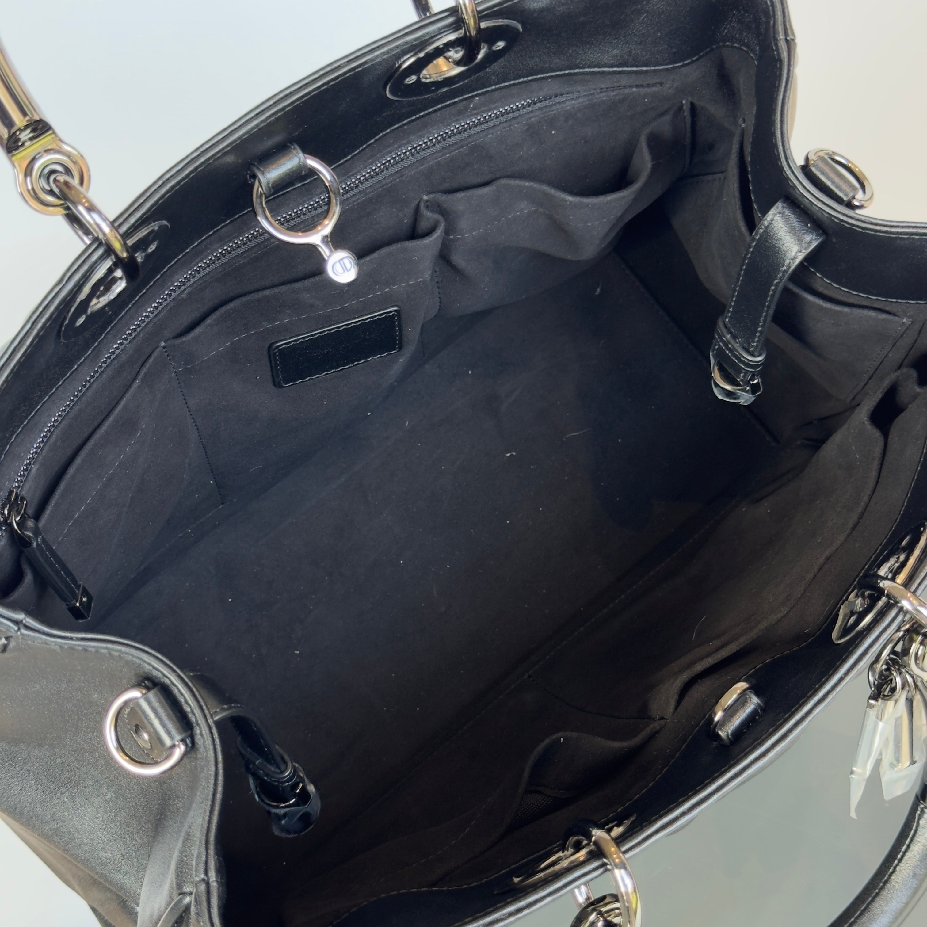 Christian Dior Lady 95.22 Bag Cannage Embossed Leather Large - Replica Handbags