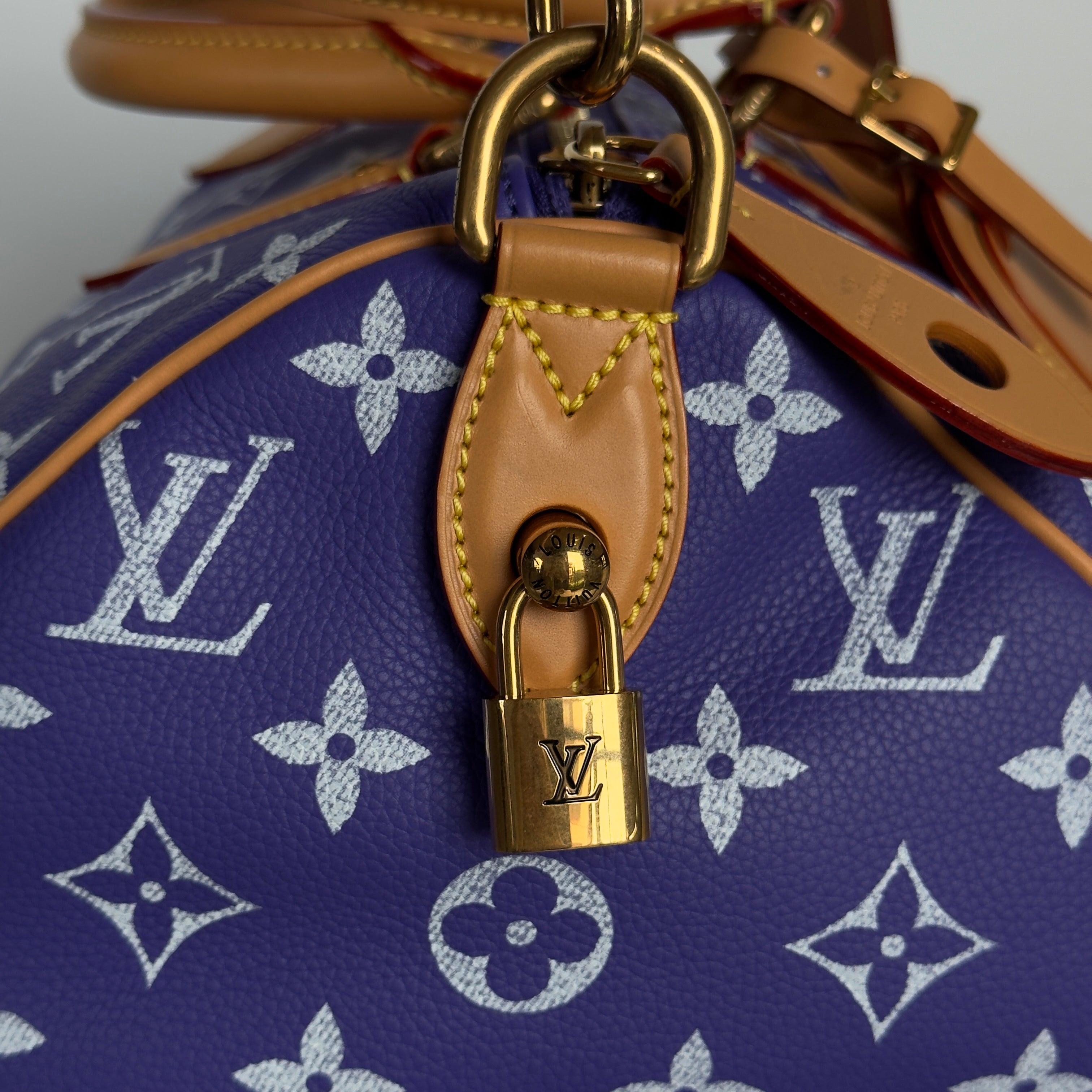 Louis Vuitton Speedy P9 Bandouliere 40 in Amethyst -  Replica Handbags 