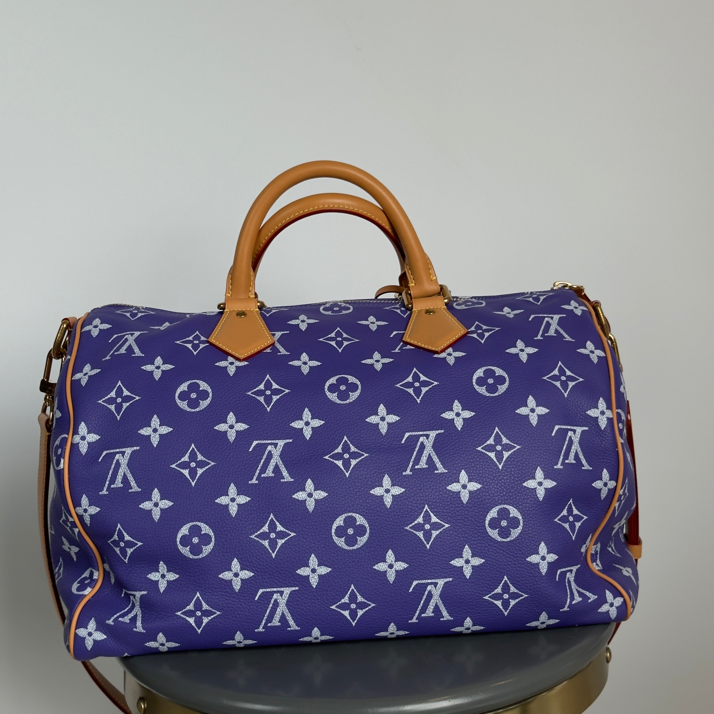 Louis Vuitton Speedy P9 Bandouliere 40 in Amethyst -  Replica Handbags 