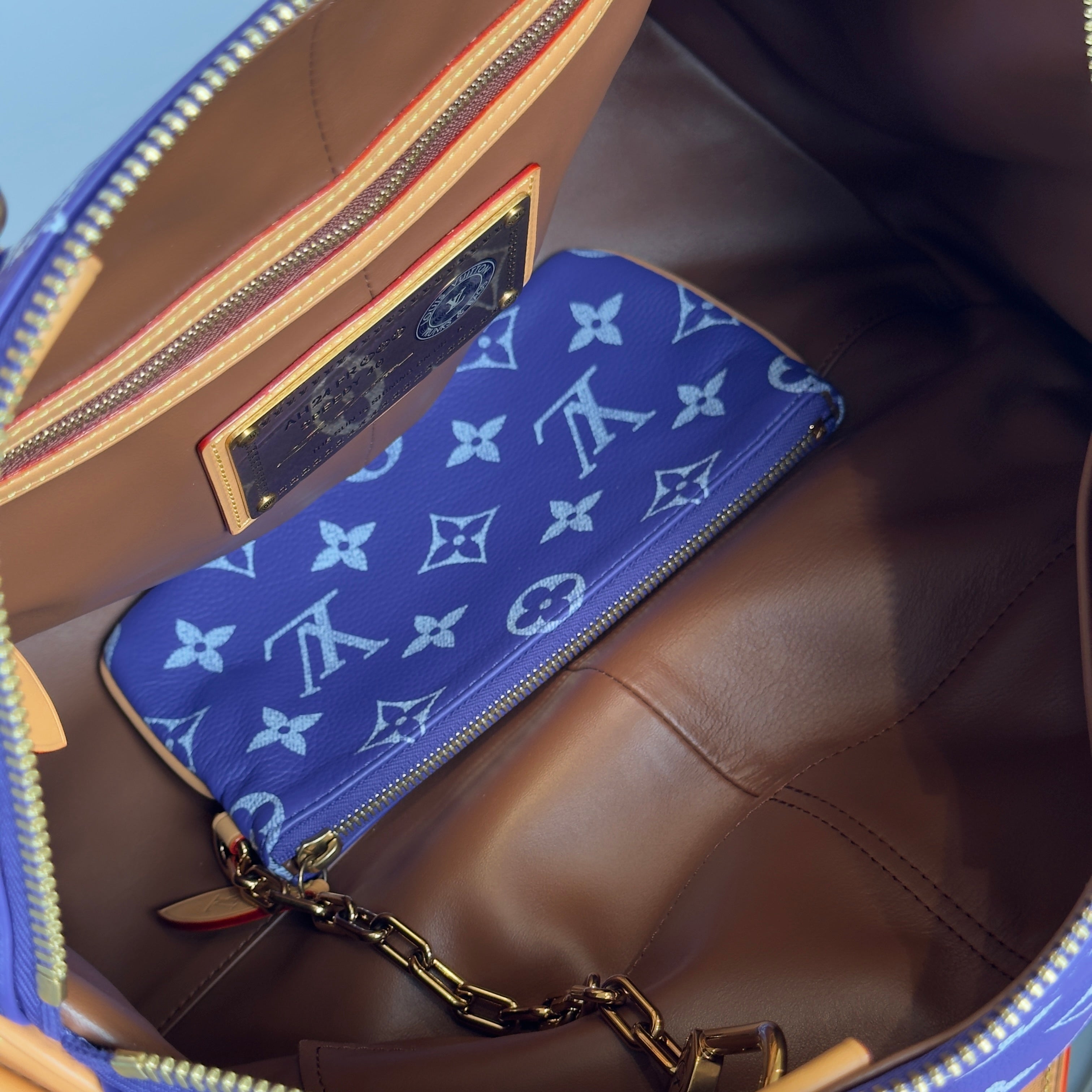 Louis Vuitton Speedy P9 Bandouliere 40 in Amethyst - Replica Handbags