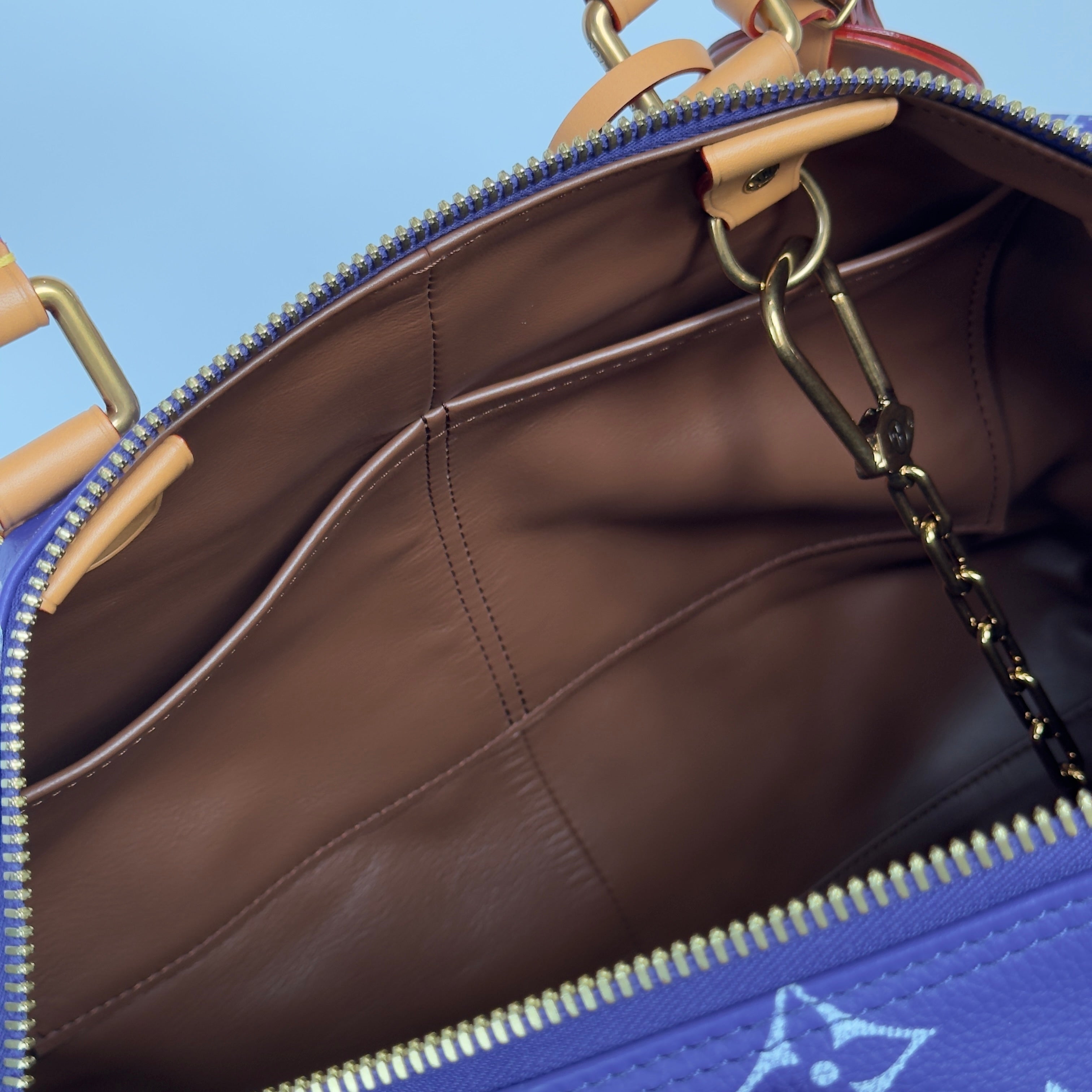 Louis Vuitton Speedy P9 Bandouliere 40 in Amethyst -  Replica Handbags 