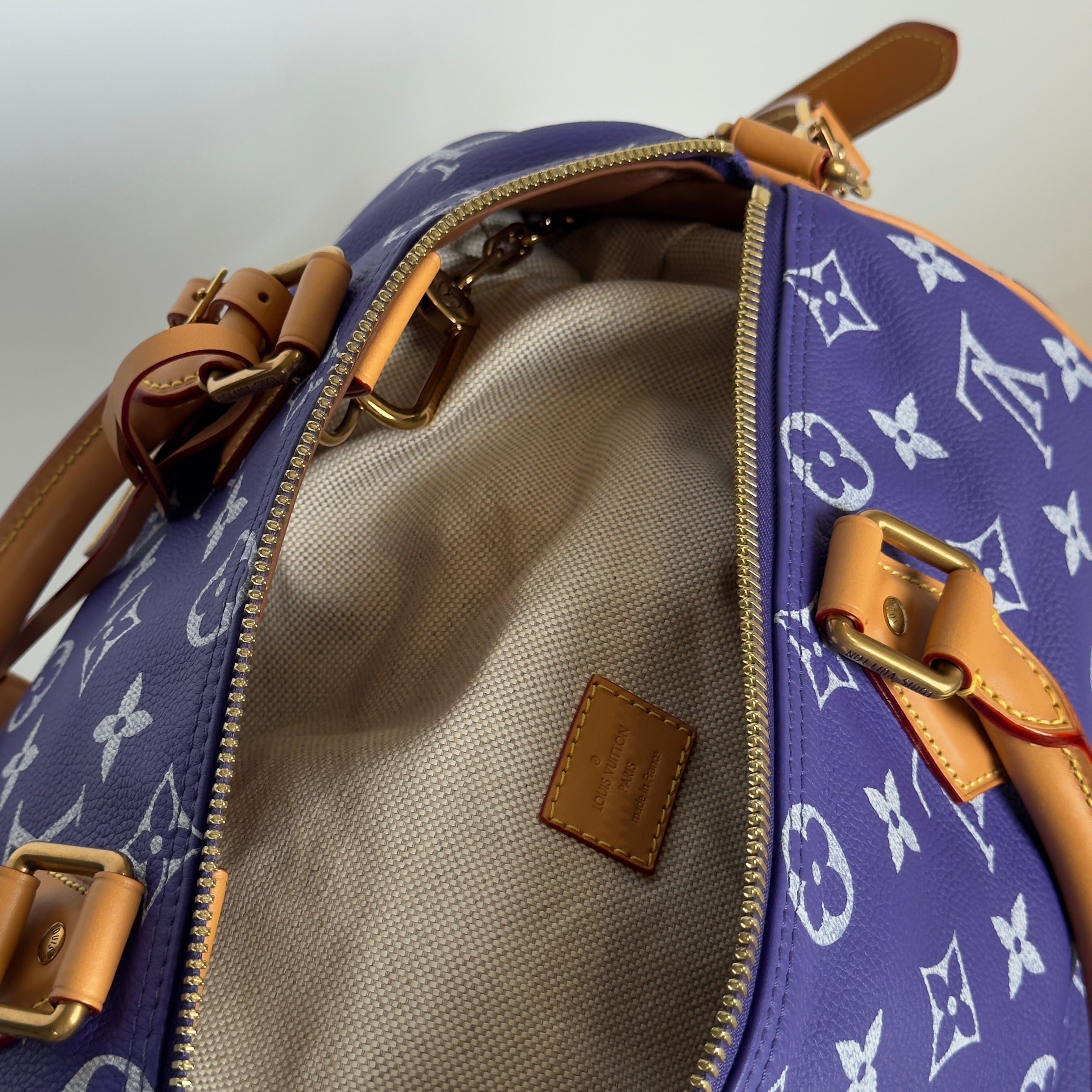 Louis Vuitton Speedy P9 Bandouliere 40 in Amethyst - Replica Handbags