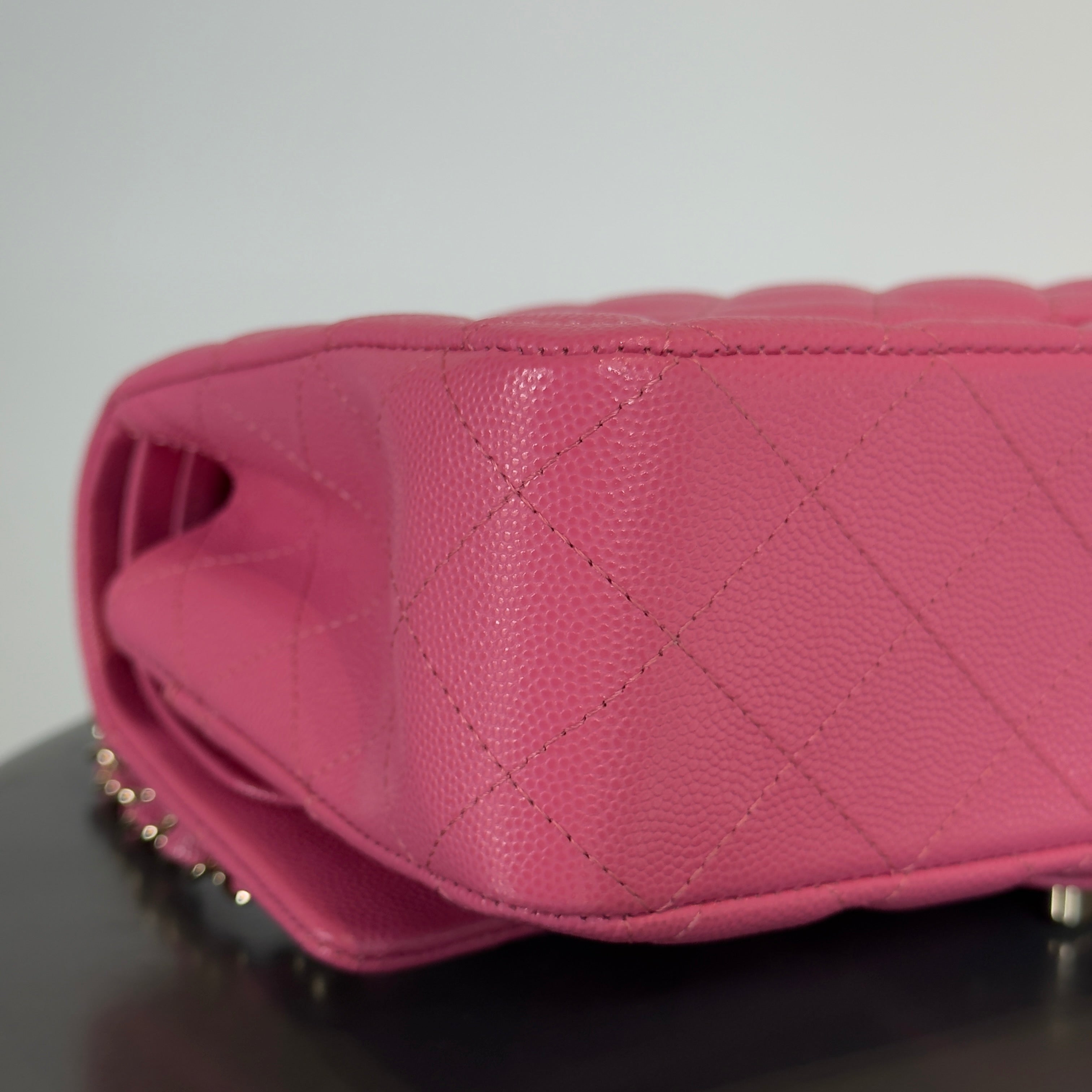 Chanel Pink Medium Double Flap - Replica Handbags