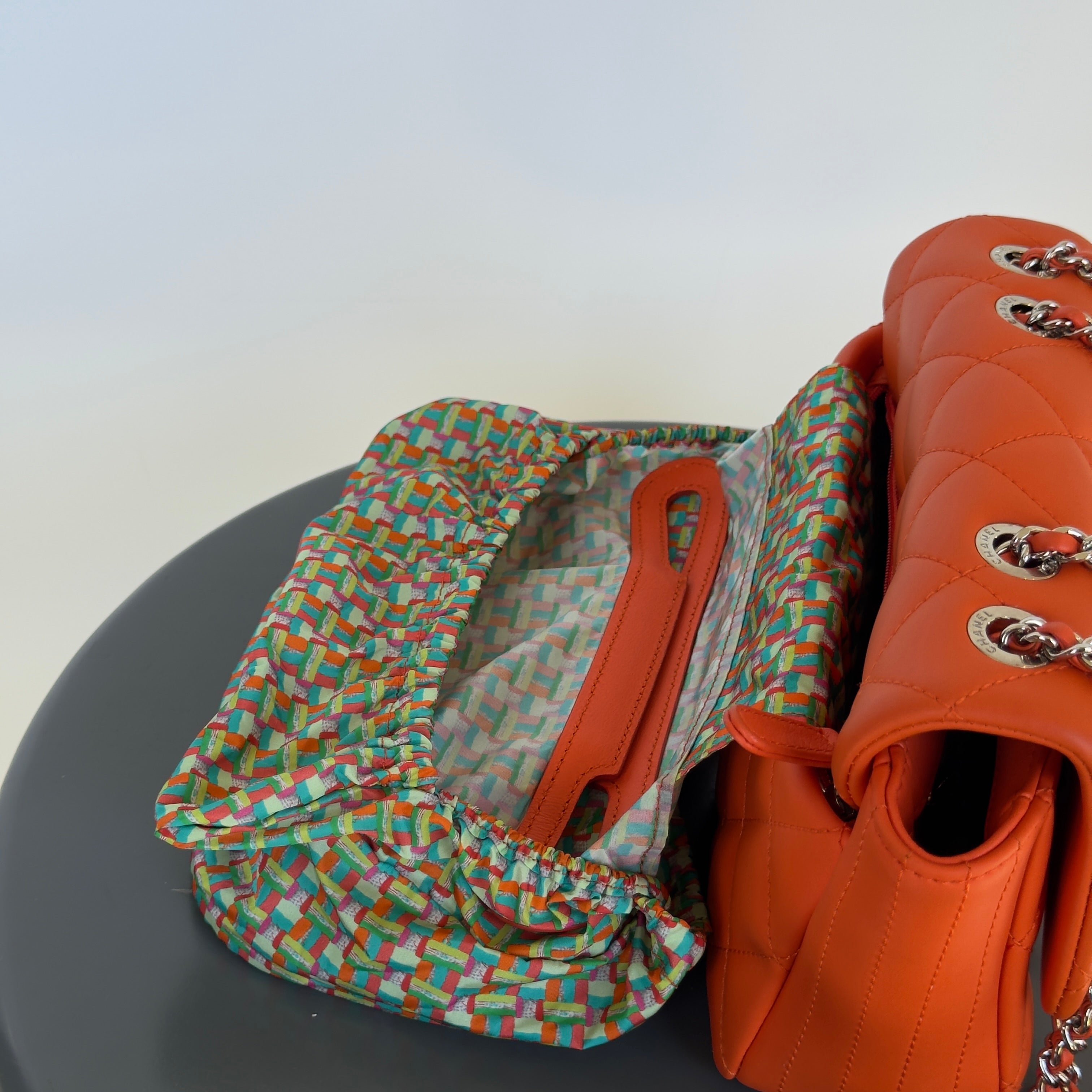 Chanel Coco Rain Rectangle Bag Orange - Replica Handbags