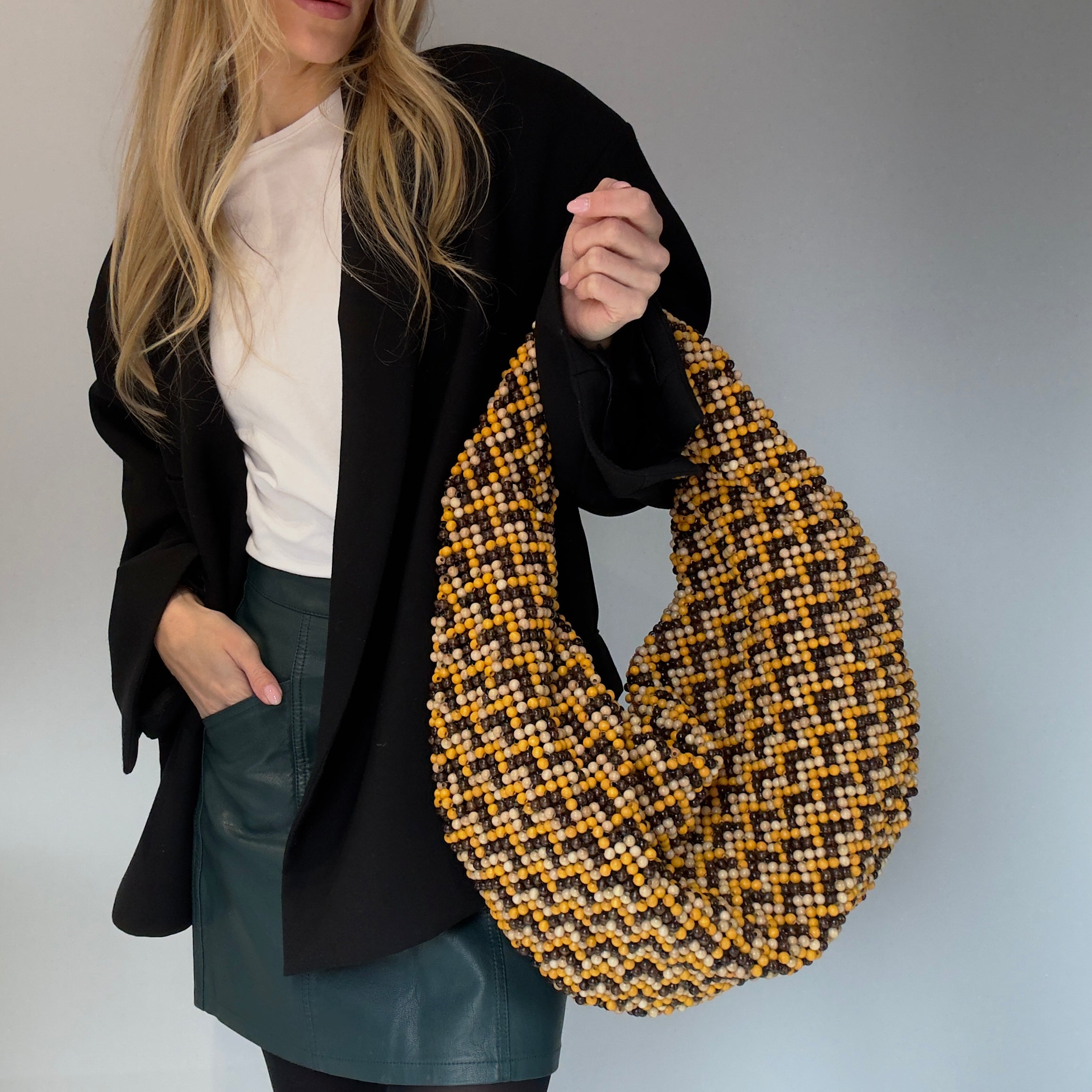 Bottega Veneta Beaded Maxi Jodie XL -  Replica Handbags 