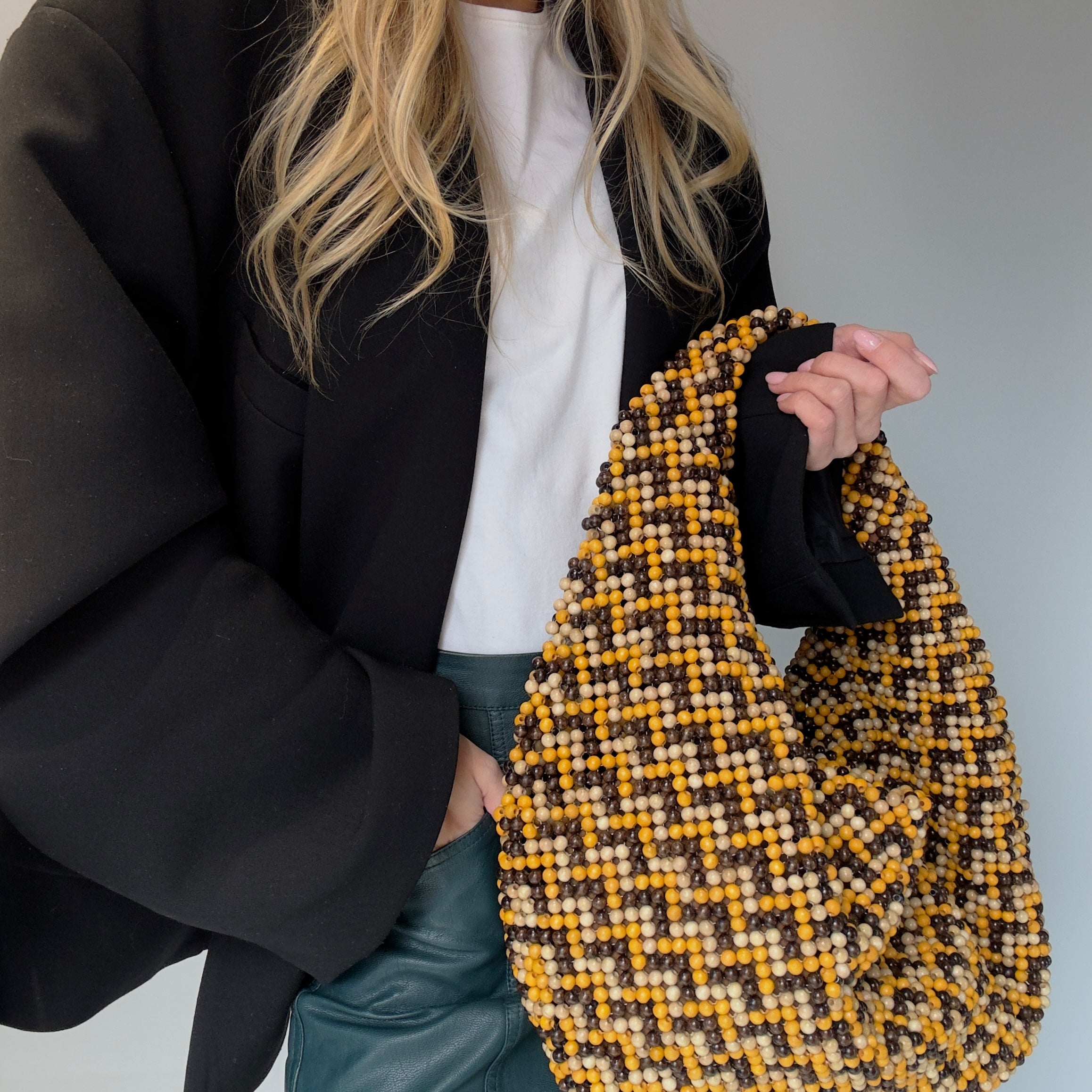 Bottega Veneta Beaded Maxi Jodie XL -  Replica Handbags 