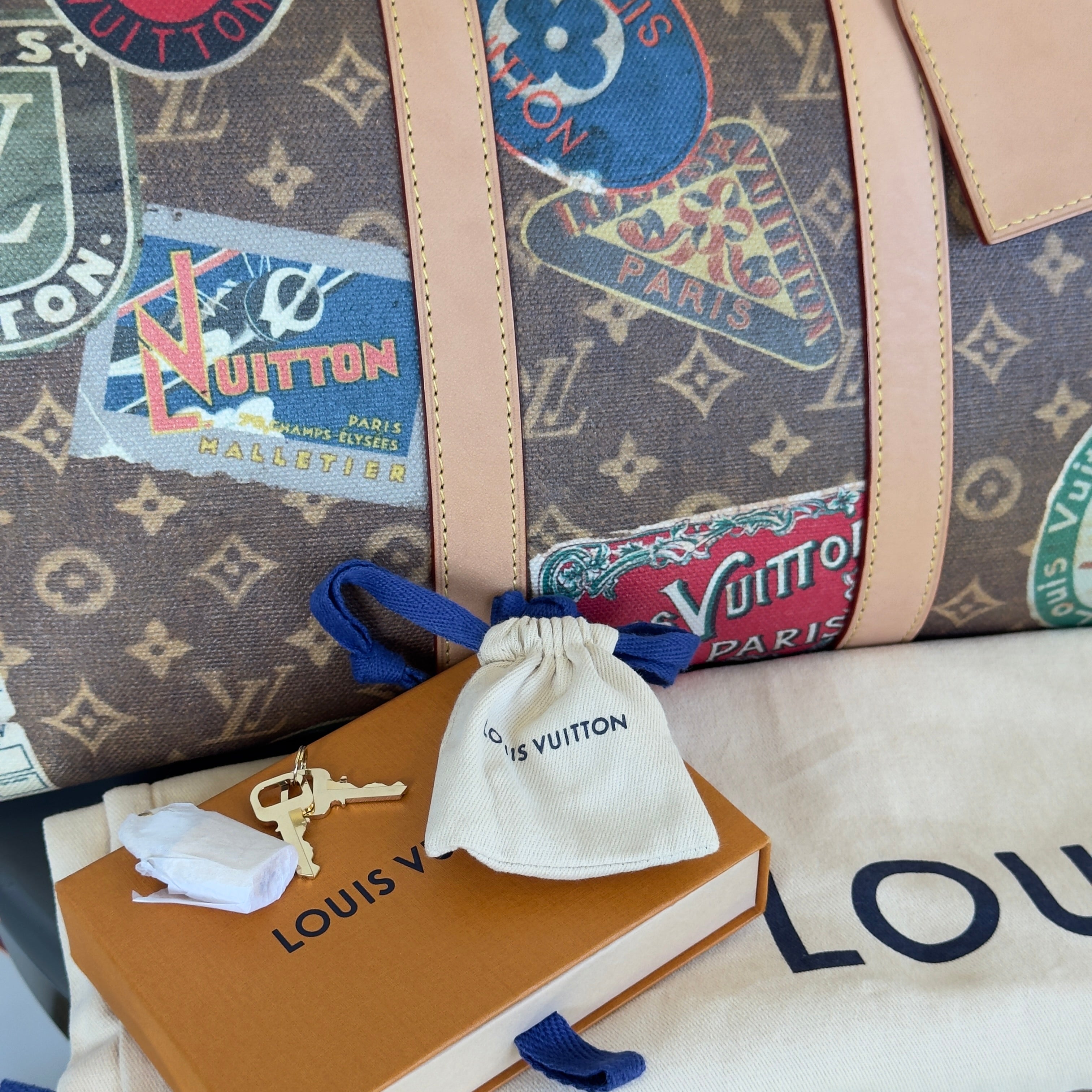 Louis Vuitton Flight Mode Keepall 50 -  Replica Handbags 