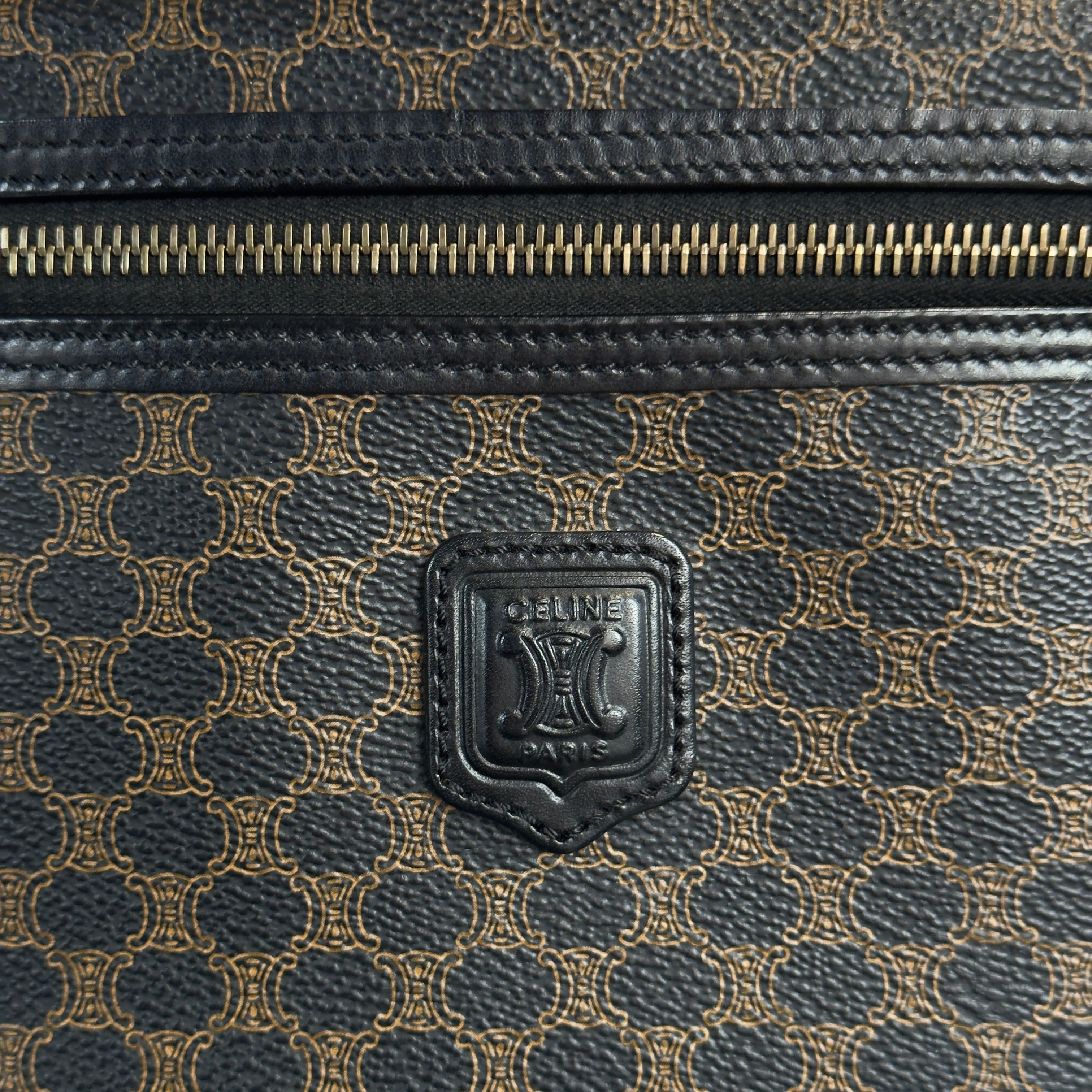 Celine Macadam Canvas Vanity Case -  Replica Handbags 